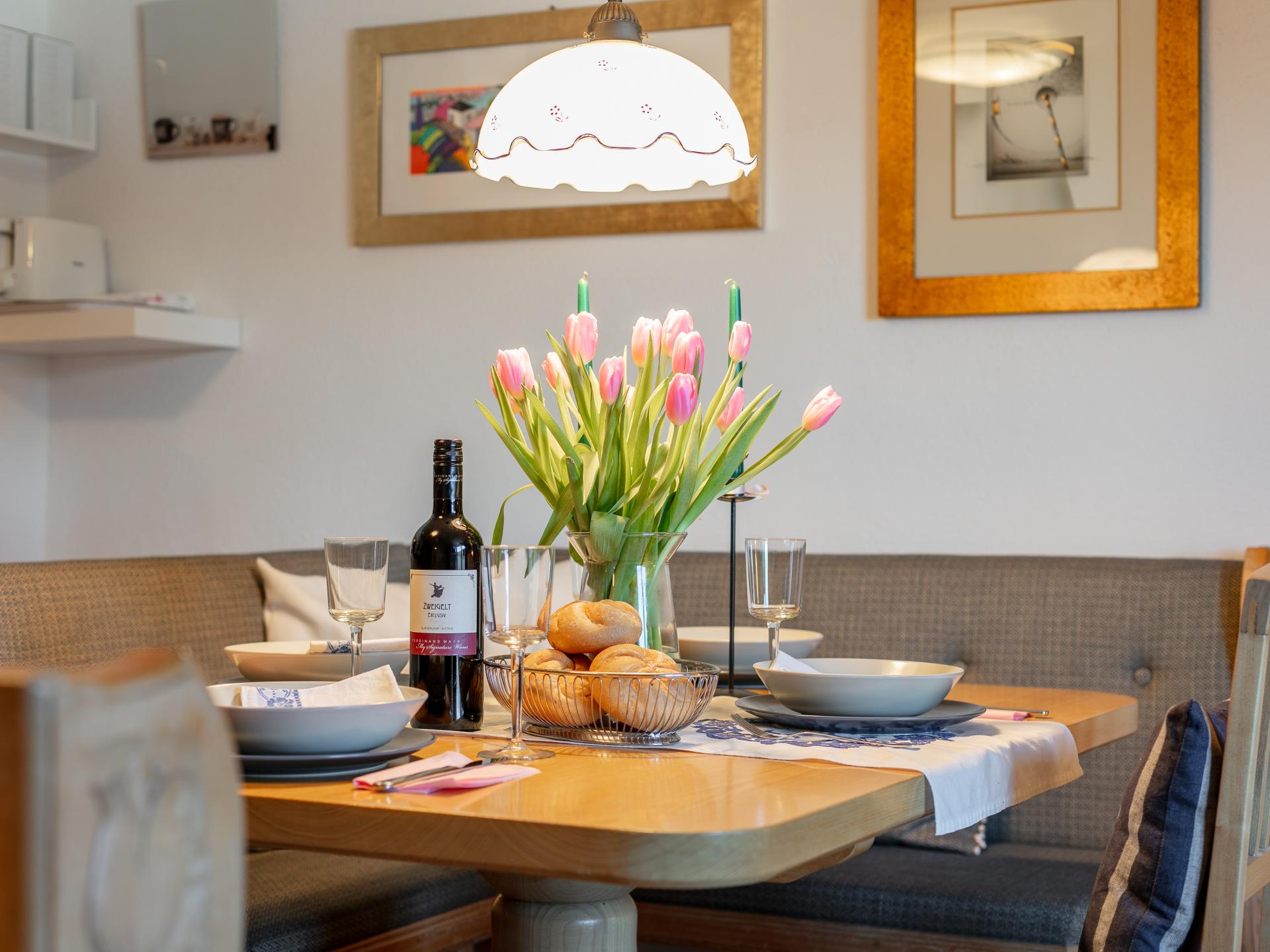 Panoramisch appartement in Alpbach, 350m van de piste & dorp - foto 12