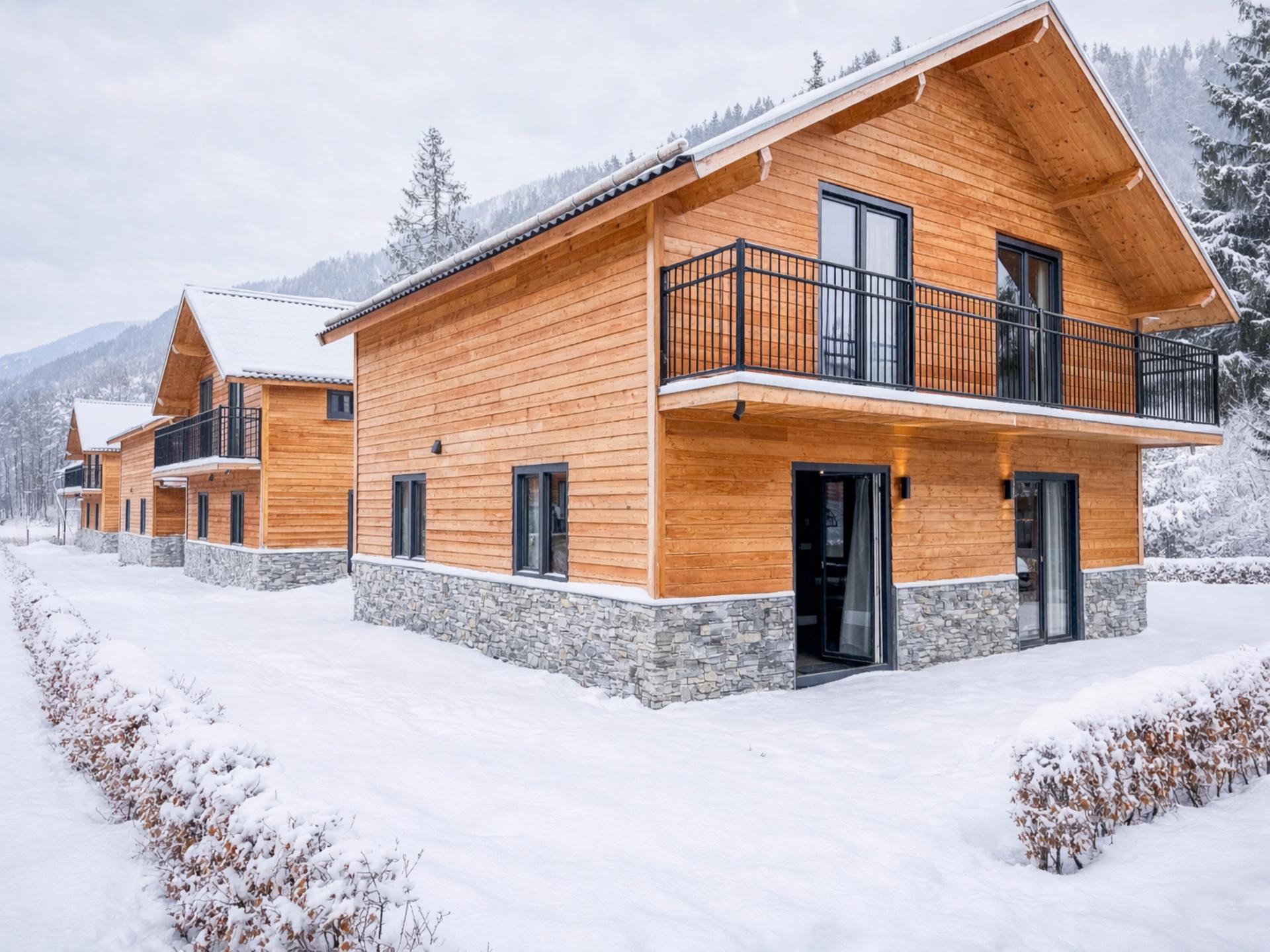 Luxe chalet 8p met sauna en uitzicht op de Alpen bij Afritz am See - foto 43