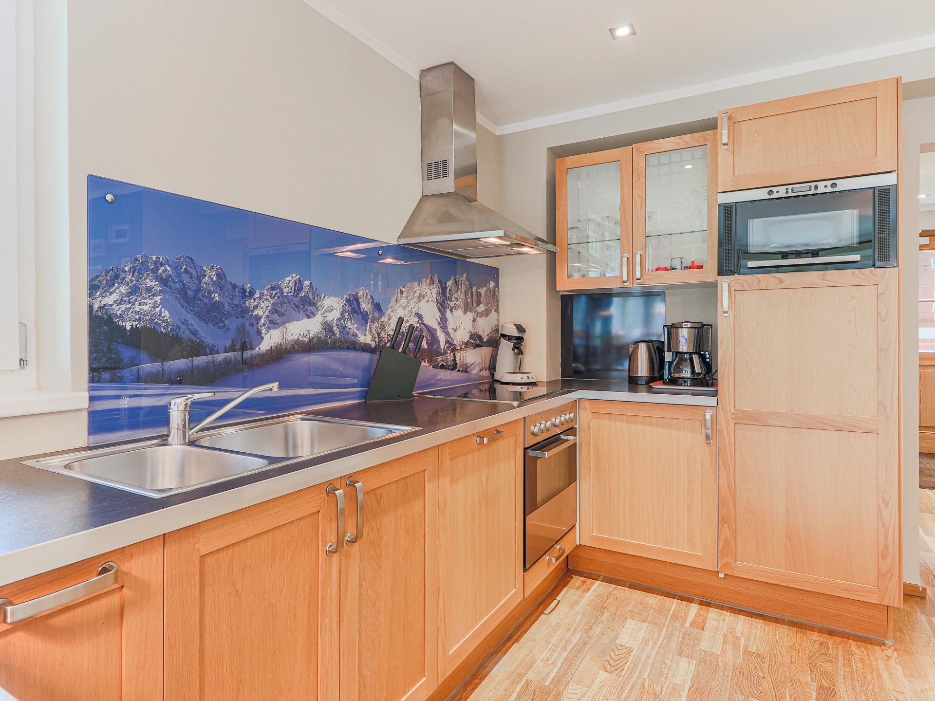 Appartement aan de piste met uitzicht op de Hahnenkamm in Kitzbühel - foto 8