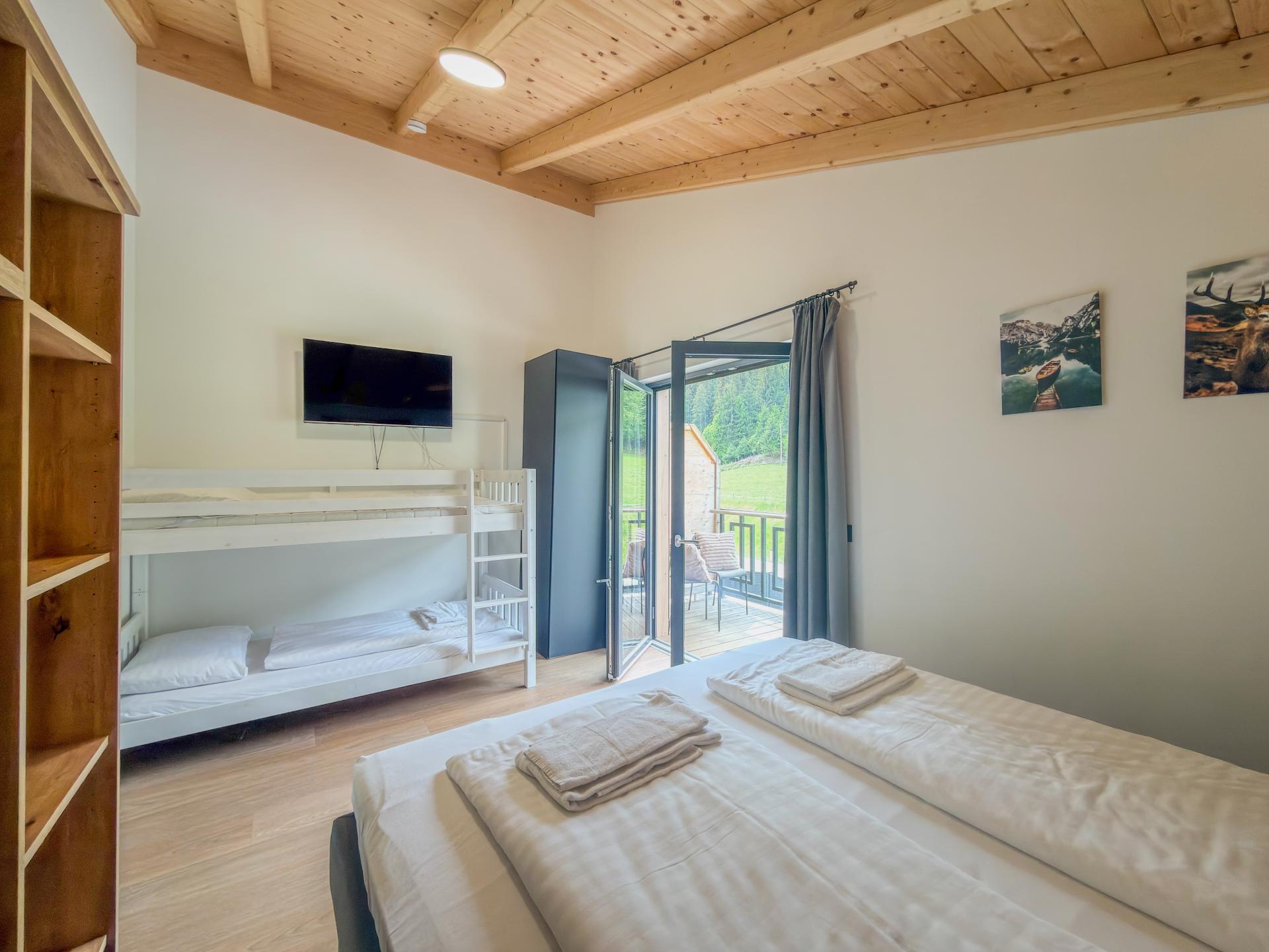 Knus chalet op 150m van de piste bij Hermagor, 6 personen - foto 12