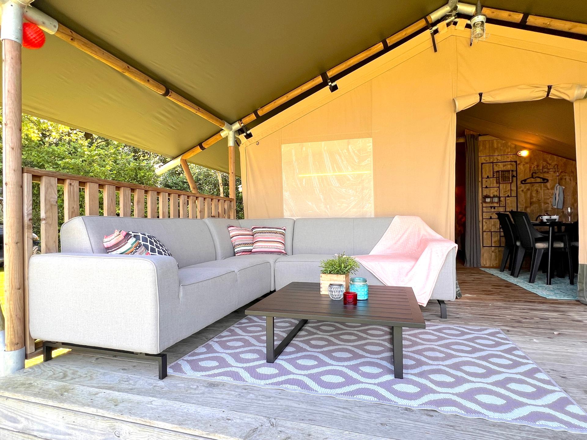 Luxe safaritent op de Veluwe met speeltuin en bosrijke omgeving - foto 29
