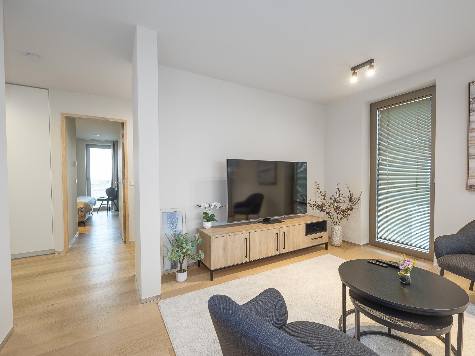 Licht appartement met zonnig terras en parking op 10 minuten van het strand - foto 7