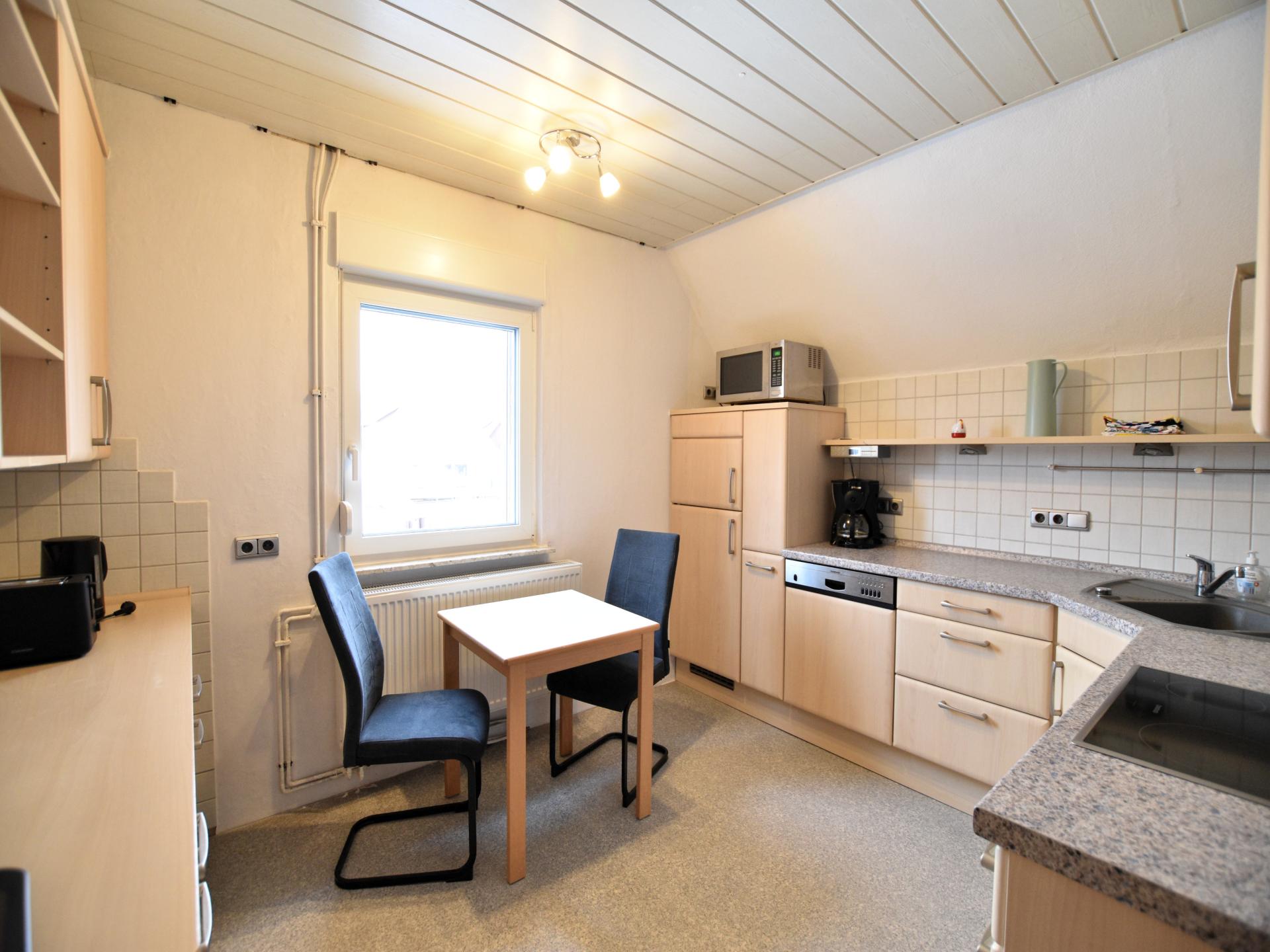 Ruim appartement voor 6 in het Weserbergland met balkon en boszicht - foto 10
