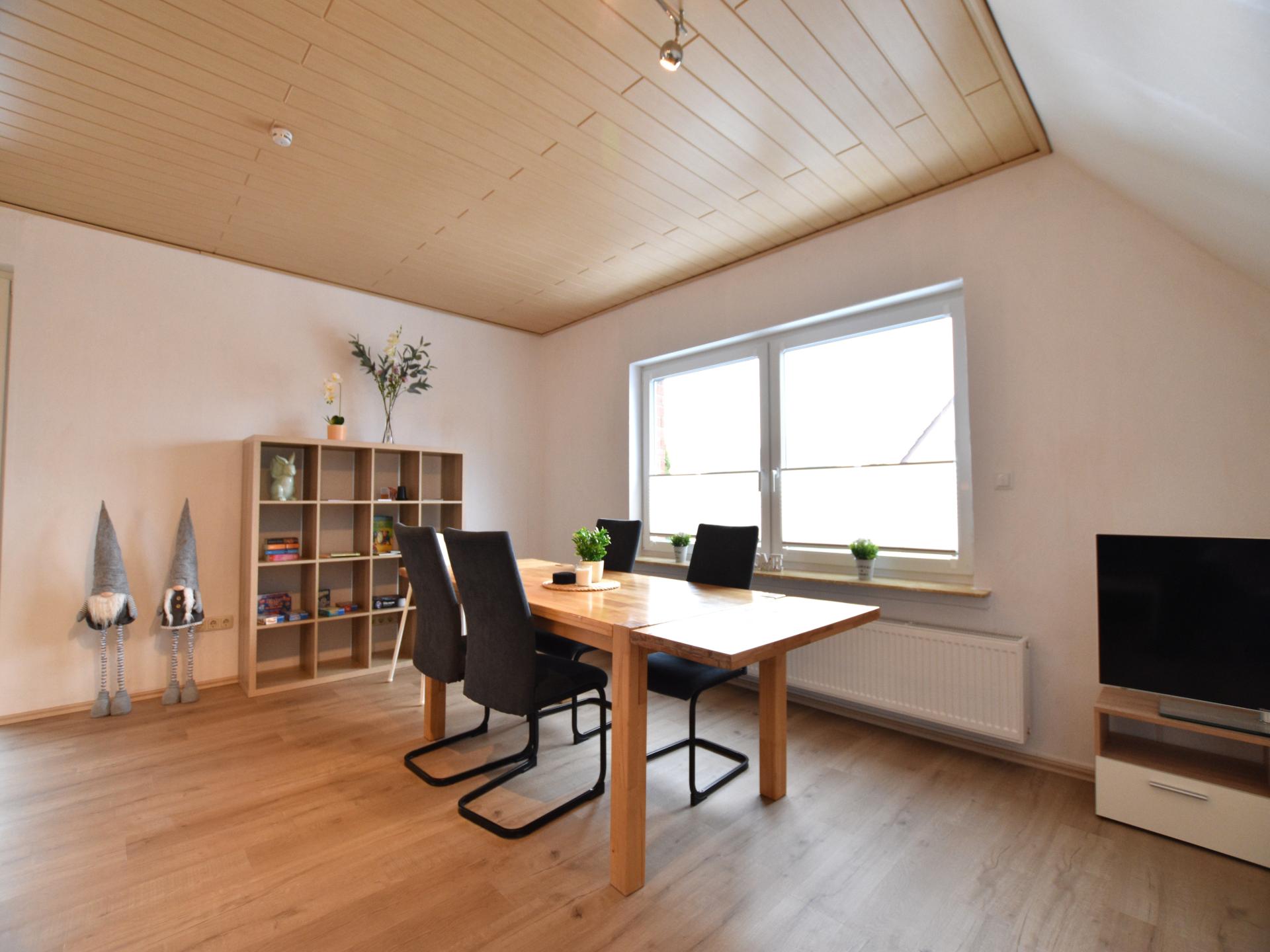 Ruim appartement voor 6 in het Weserbergland met balkon en boszicht - foto 5
