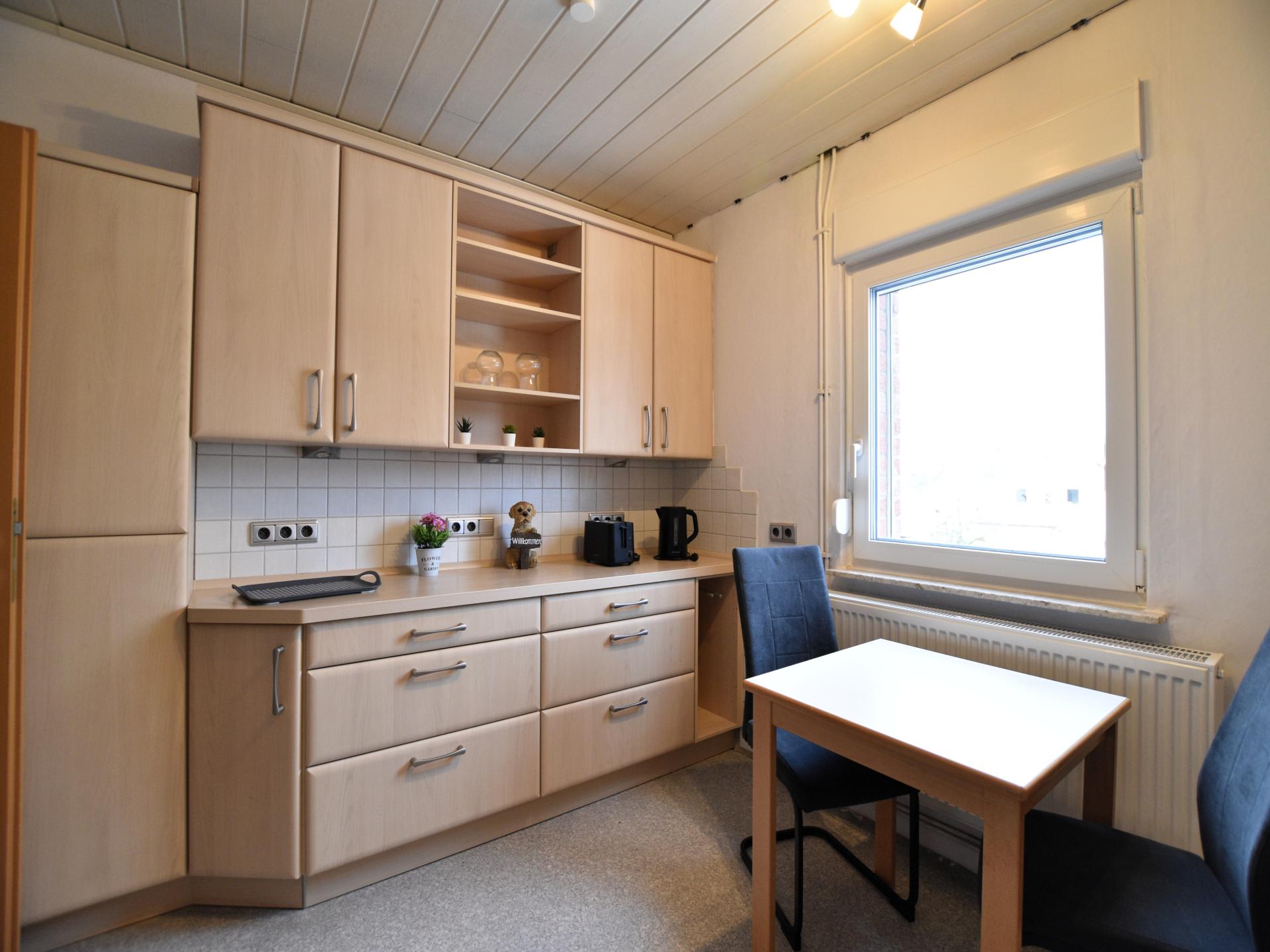 Ruim appartement voor 6 in het Weserbergland met balkon en boszicht - foto 11