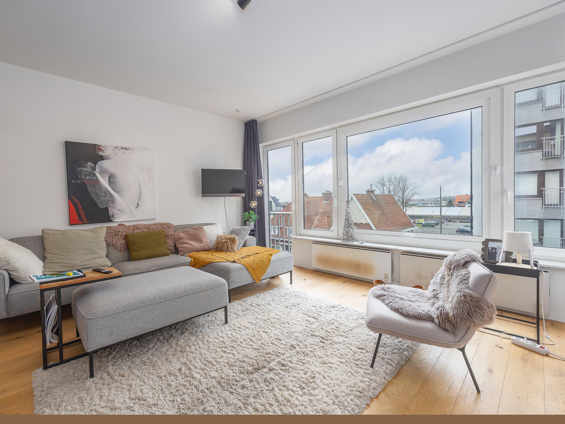 Gerenoveerde studio op 3e verdieping met zeezicht in Middelkerke, 100m van strand - foto 3