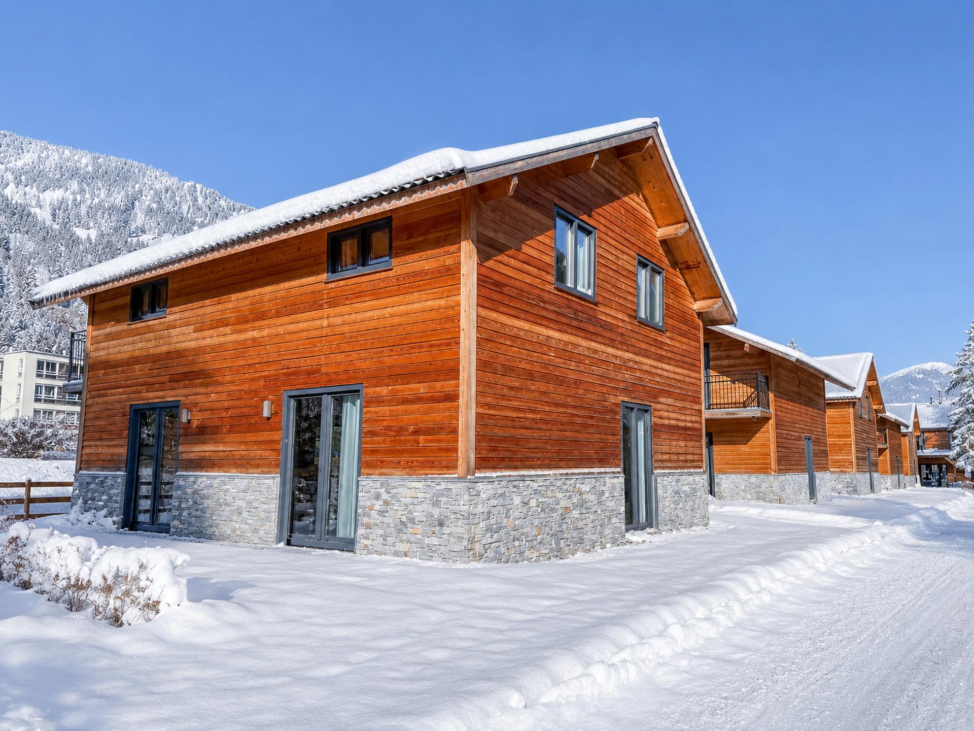 Luxe chalet met privésauna en uitzicht op de Afritzer See - foto 39