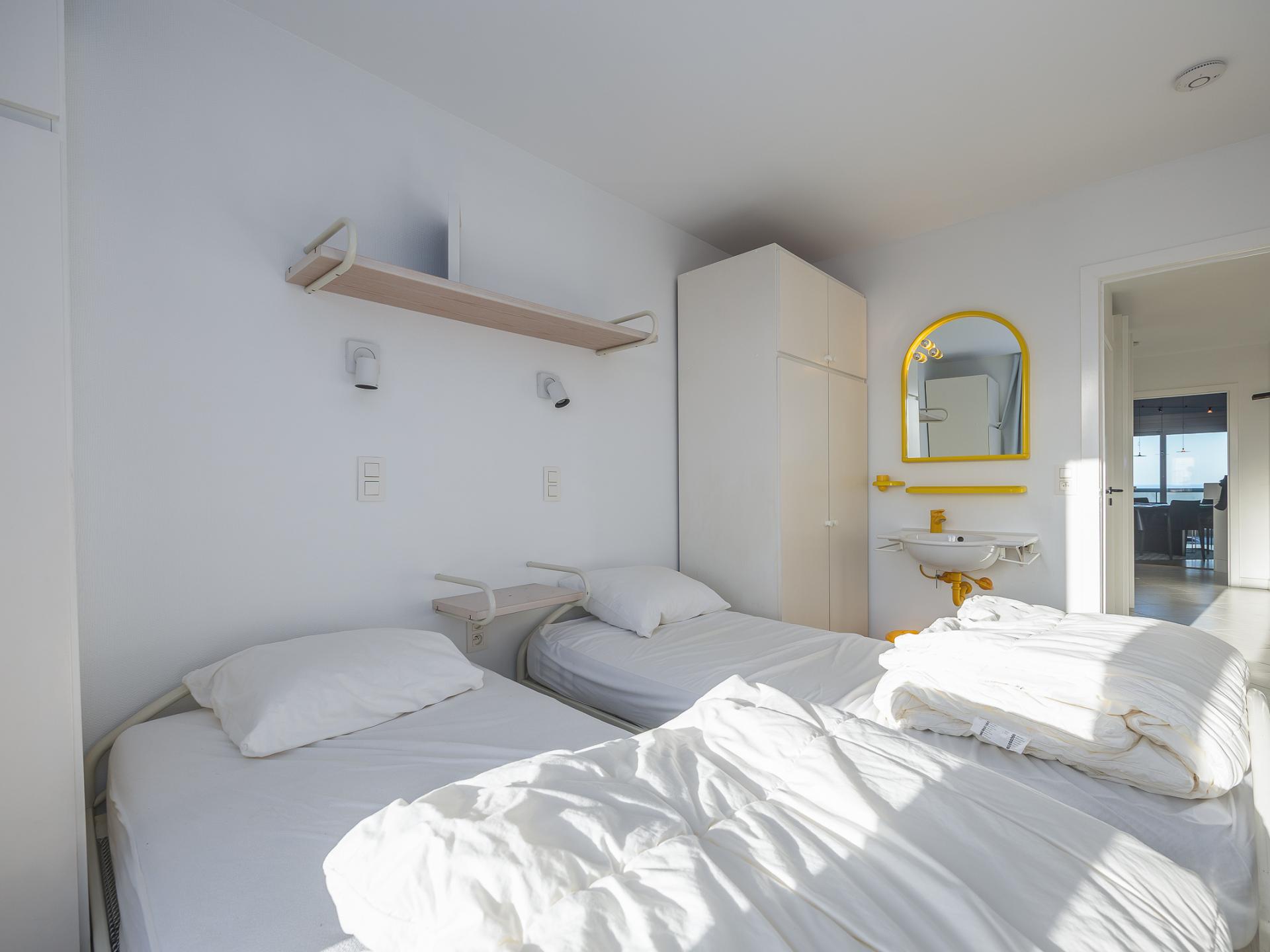 Zonnig appartement op de 7e verdieping met zeezicht en twee terrassen - foto 21