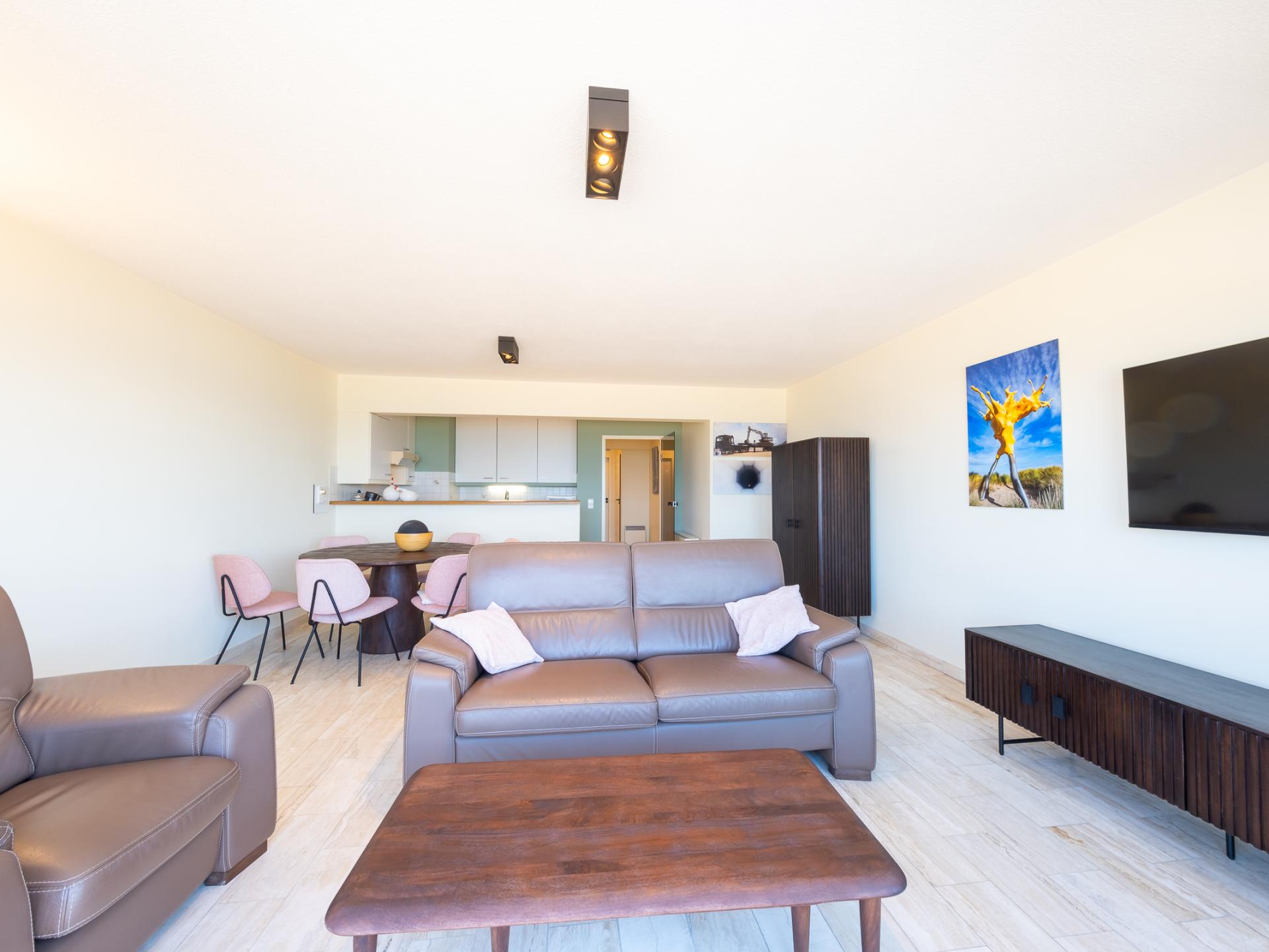 Zonnig appartement op 5e verdieping met terras en weids zeezicht in Middelkerke - foto 5