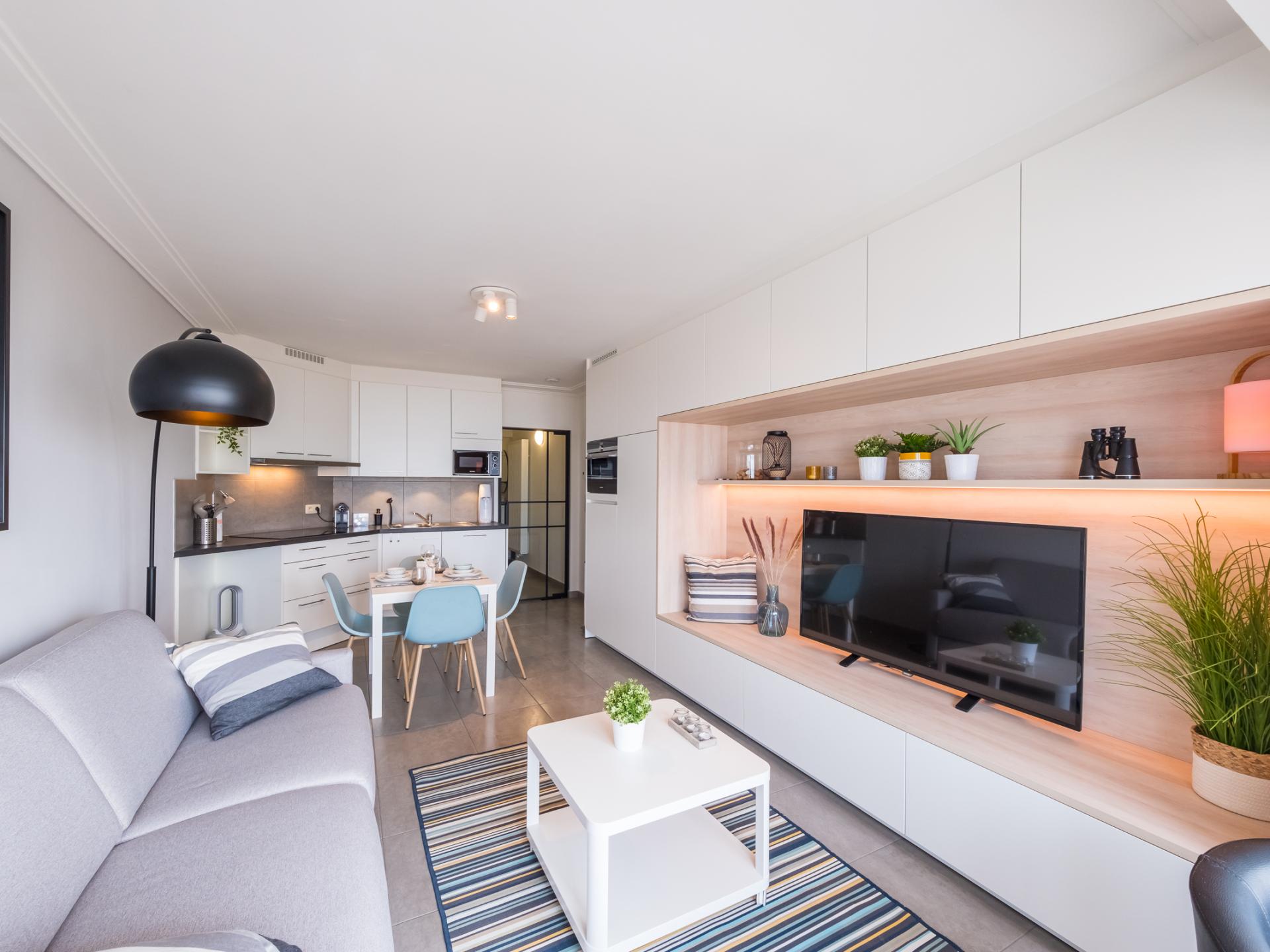 In het centrum van Middelkerke: 4-persoons landhuis met zeezicht - foto 2