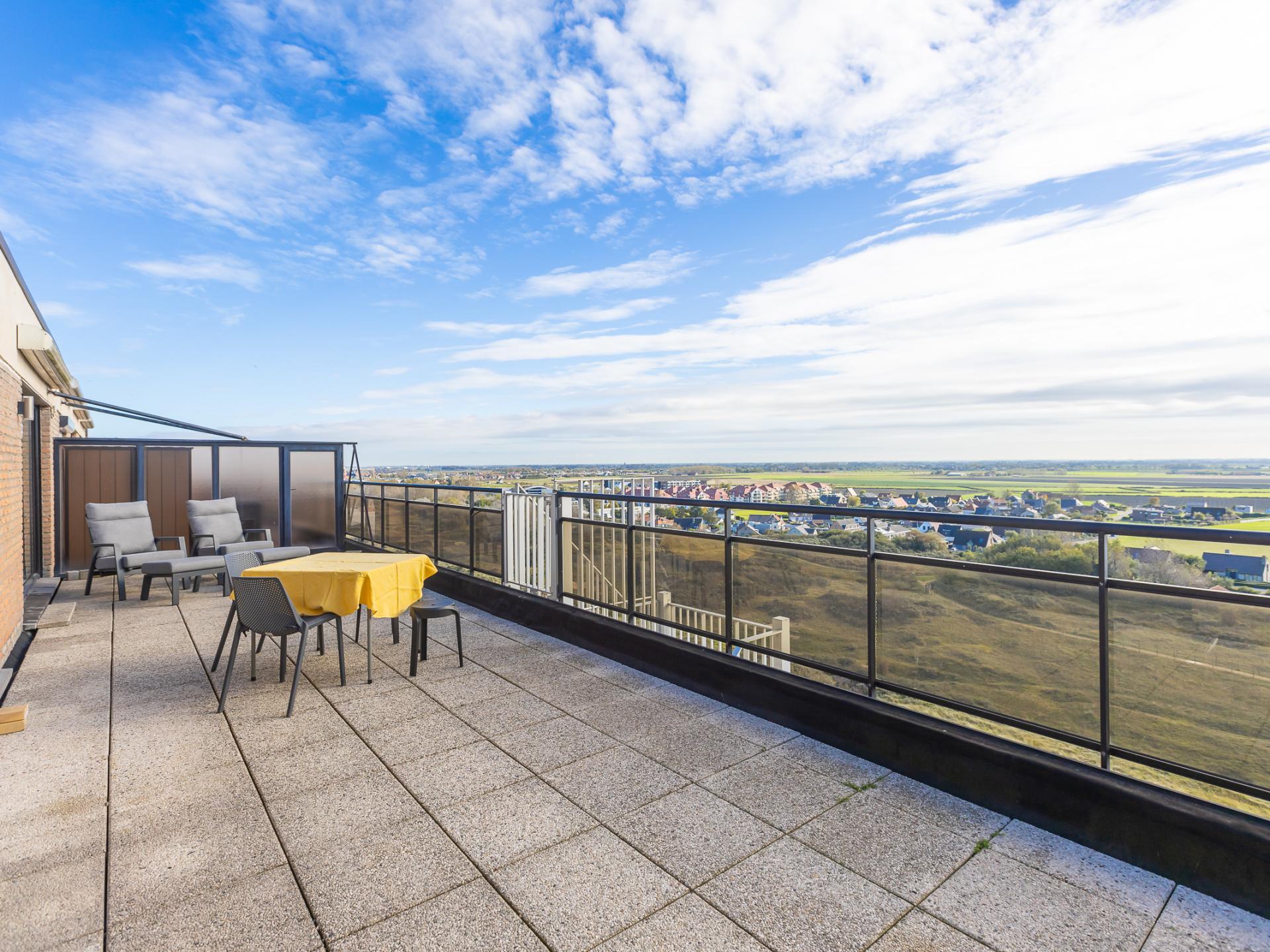 Penthouse Middelkerke: 360° zeezicht & 2 dakterrassen - foto 16