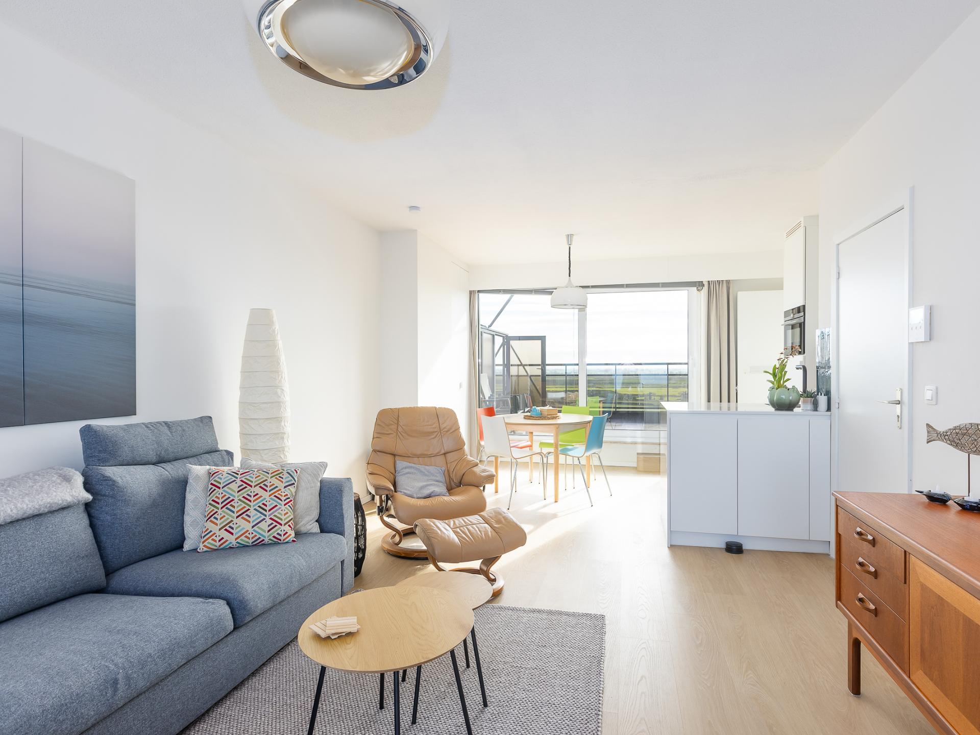 Penthouse Middelkerke: 360° zeezicht & 2 dakterrassen - foto 1