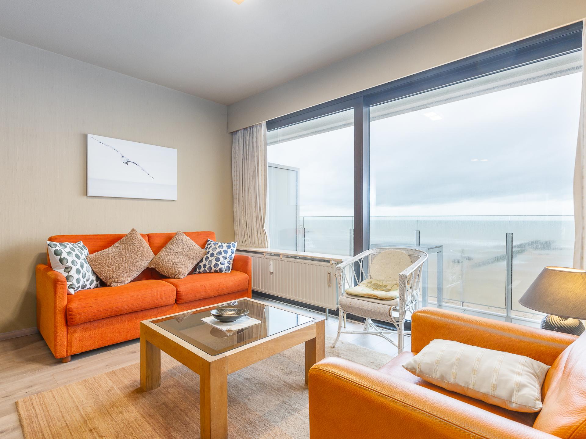 Zonnig appartement in Middelkerke met twee terrassen en zeezicht - foto 1