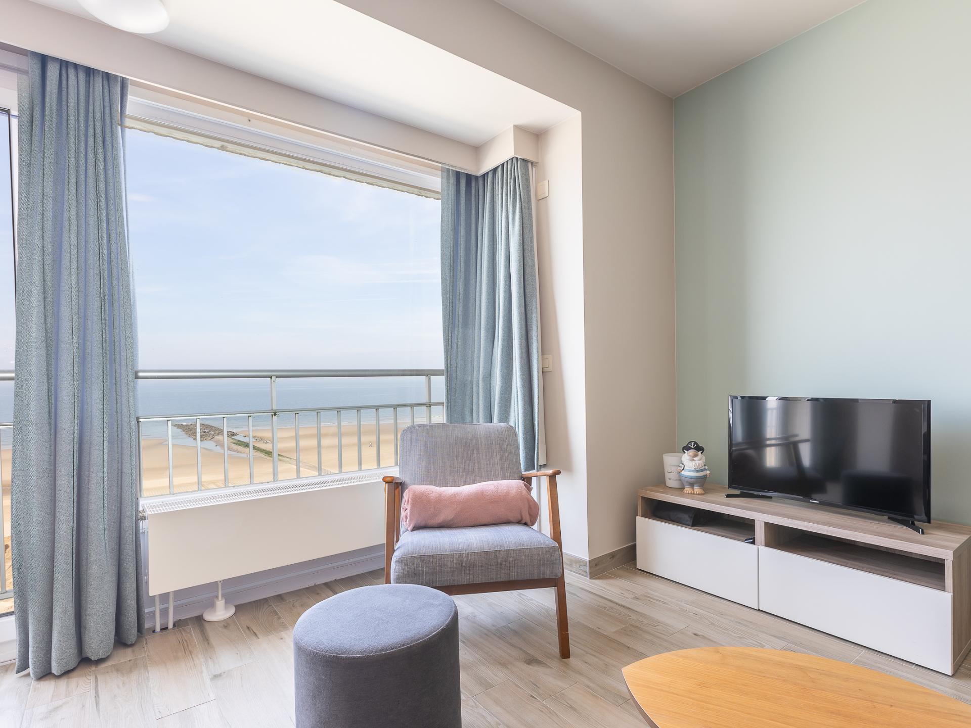 Centraal gelegen appartement in Middelkerke met frontaal zeezicht · 75 m² - foto 3