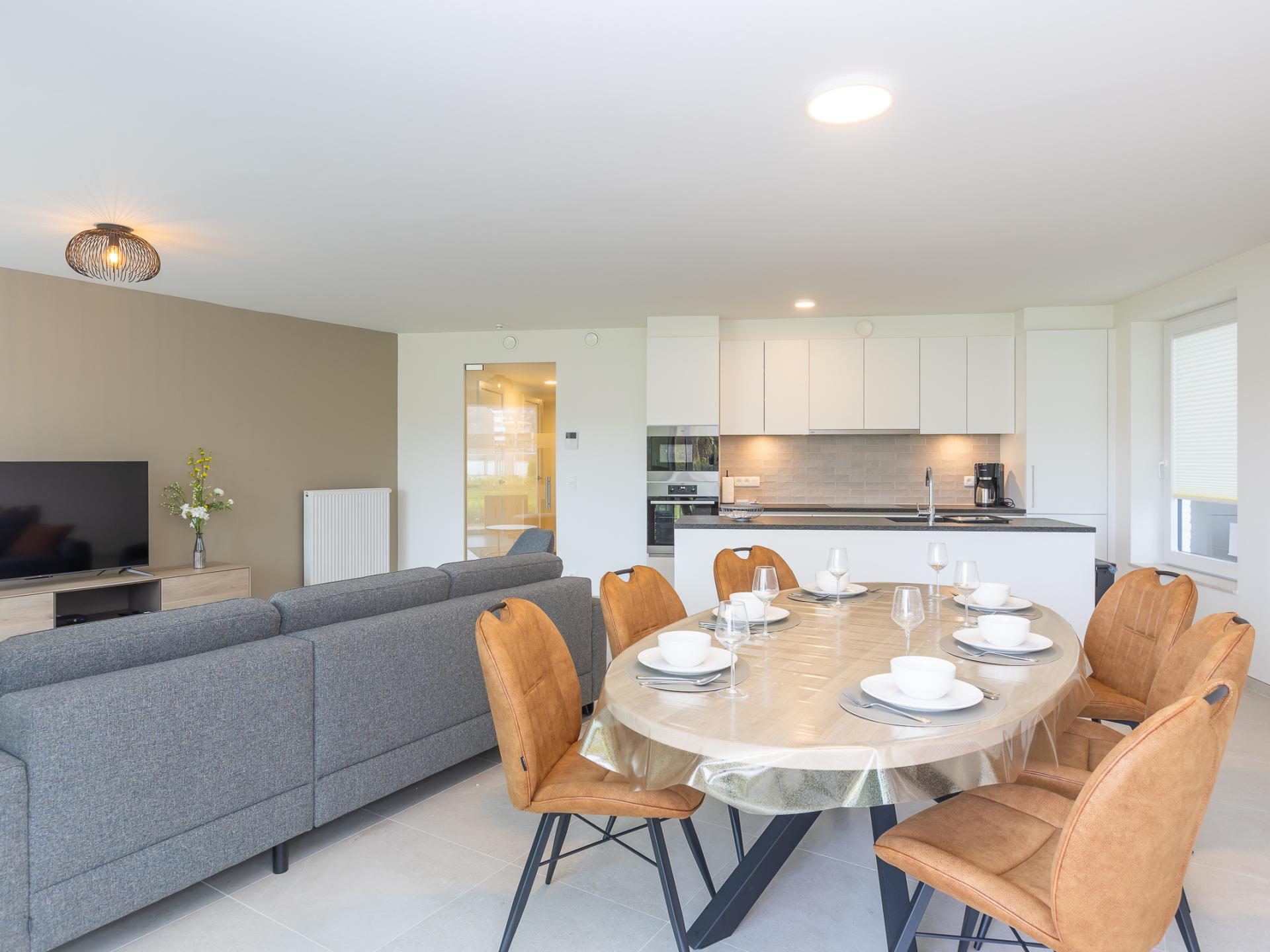 Hoekappartement met 3 slaapkamers in hartje Middelkerke, 90m van het centrum - foto 8