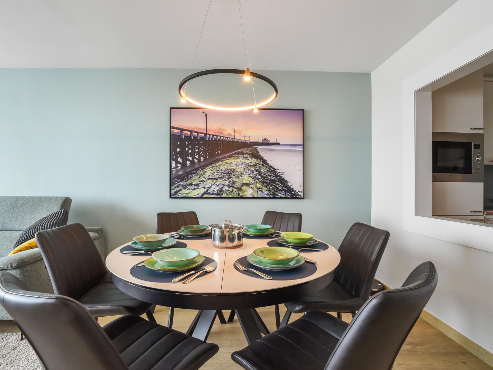 Luxe appartement met panoramisch zeezicht en twee terrassen in Blankenberge - foto 7