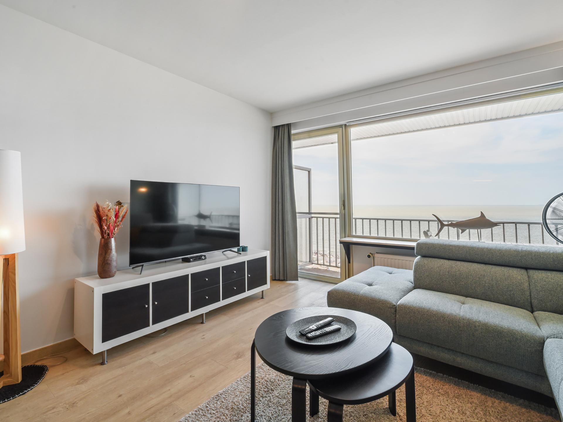 Luxe appartement met panoramisch zeezicht en twee terrassen in Blankenberge - foto 8