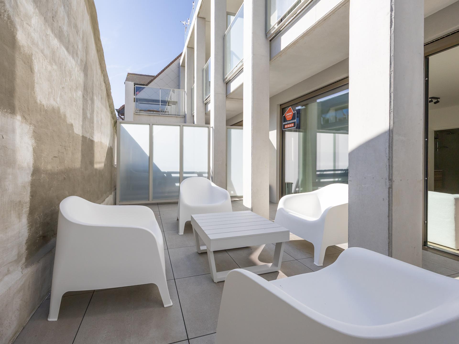 Lichte nieuwbouwstudio met terras, 36 meter van de zee in Middelkerke - foto 12