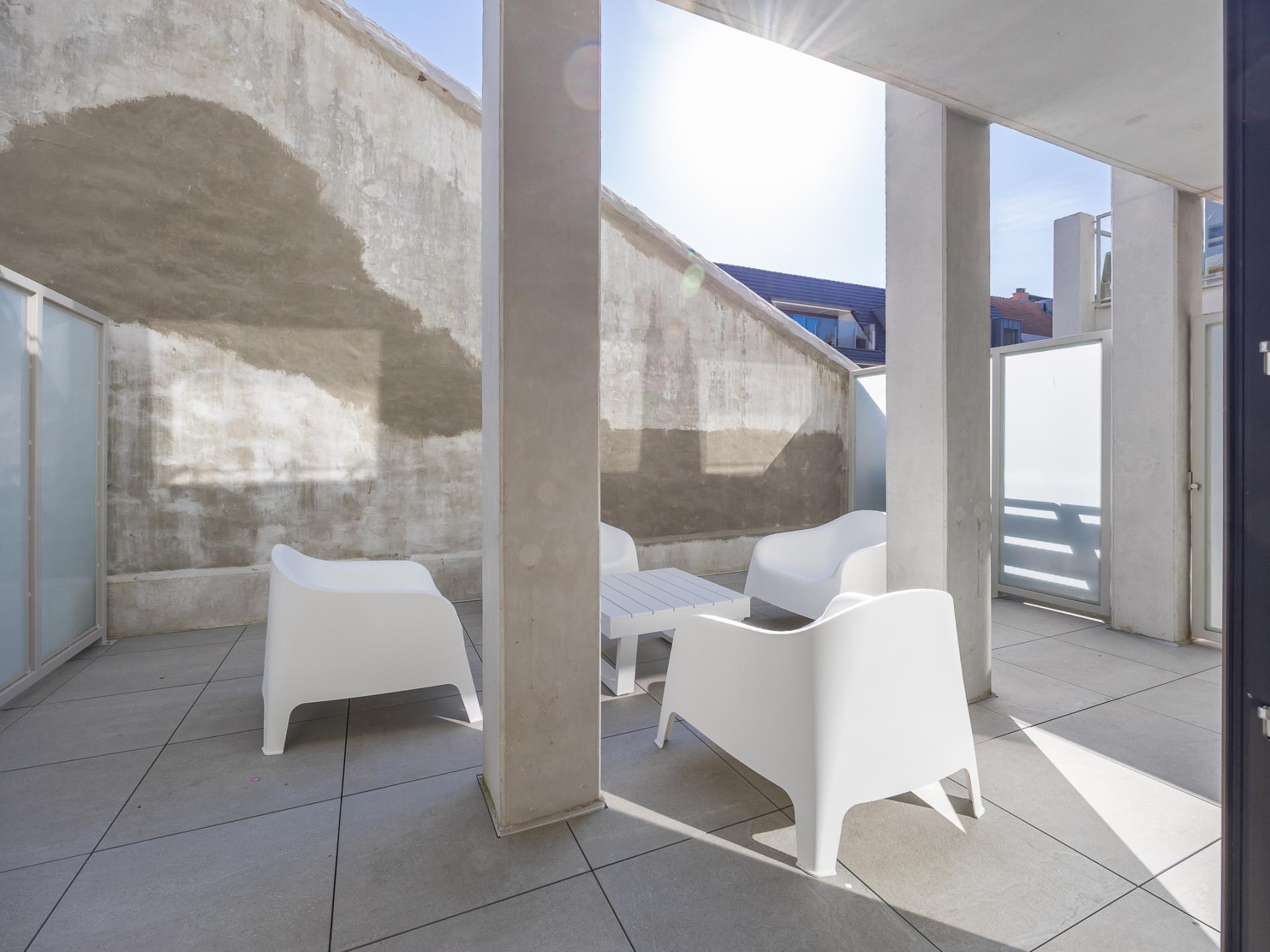 Lichte nieuwbouwstudio met terras, 36 meter van de zee in Middelkerke - foto 13