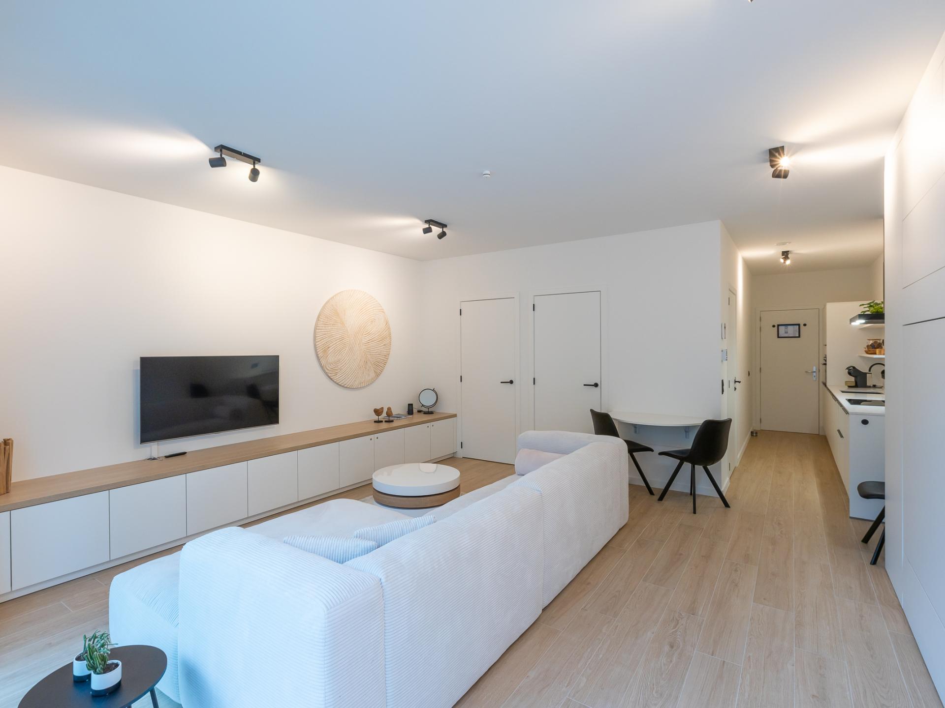 Lichte nieuwbouwstudio met terras, 36 meter van de zee in Middelkerke - foto 6