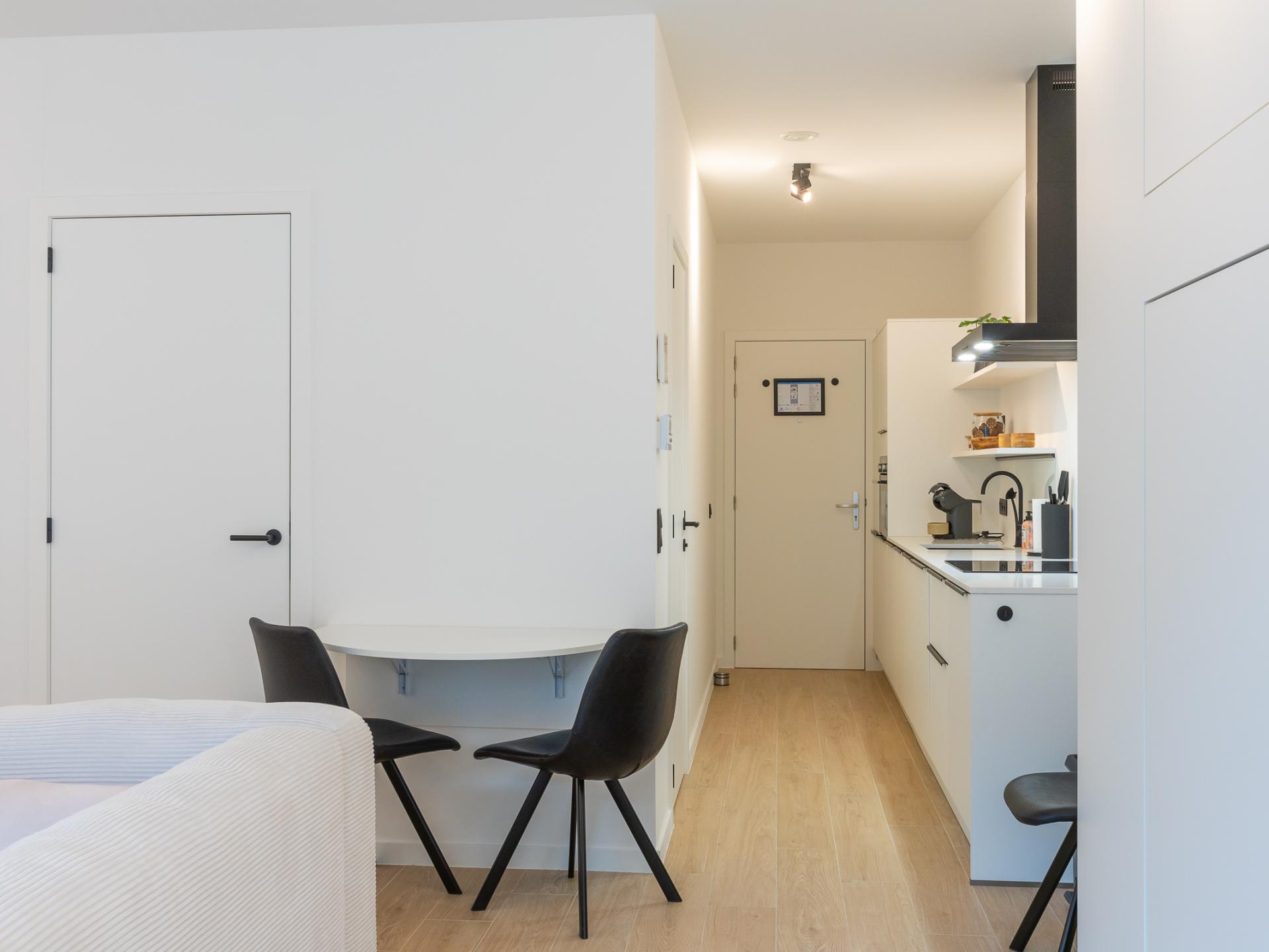 Lichte nieuwbouwstudio met terras, 36 meter van de zee in Middelkerke - foto 7
