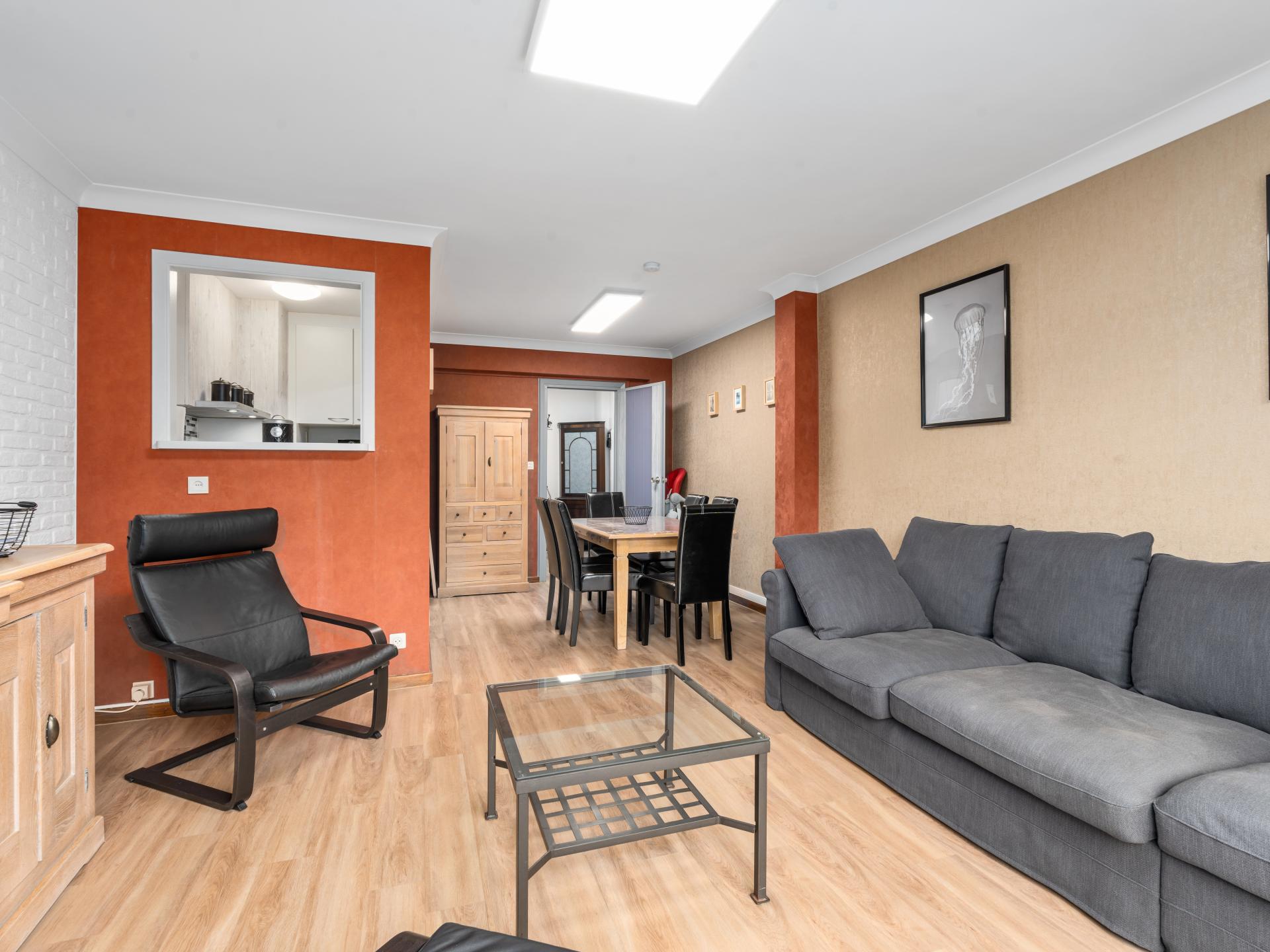 Knus appartement voor 6 op 2 minuten van strand en casino Blankenberge - foto 2