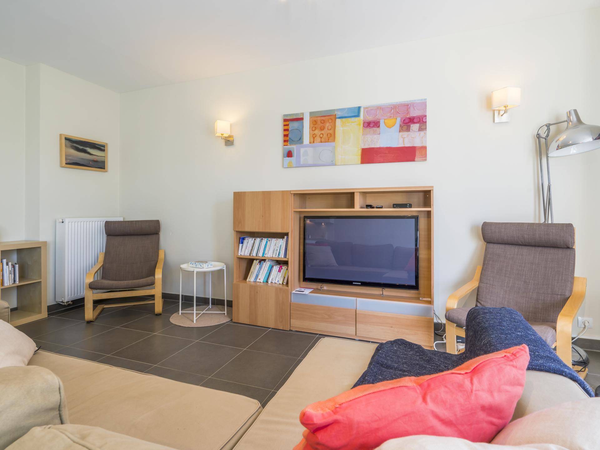 Licht appartement aan zee met terras op 50m van het centrum - foto 3