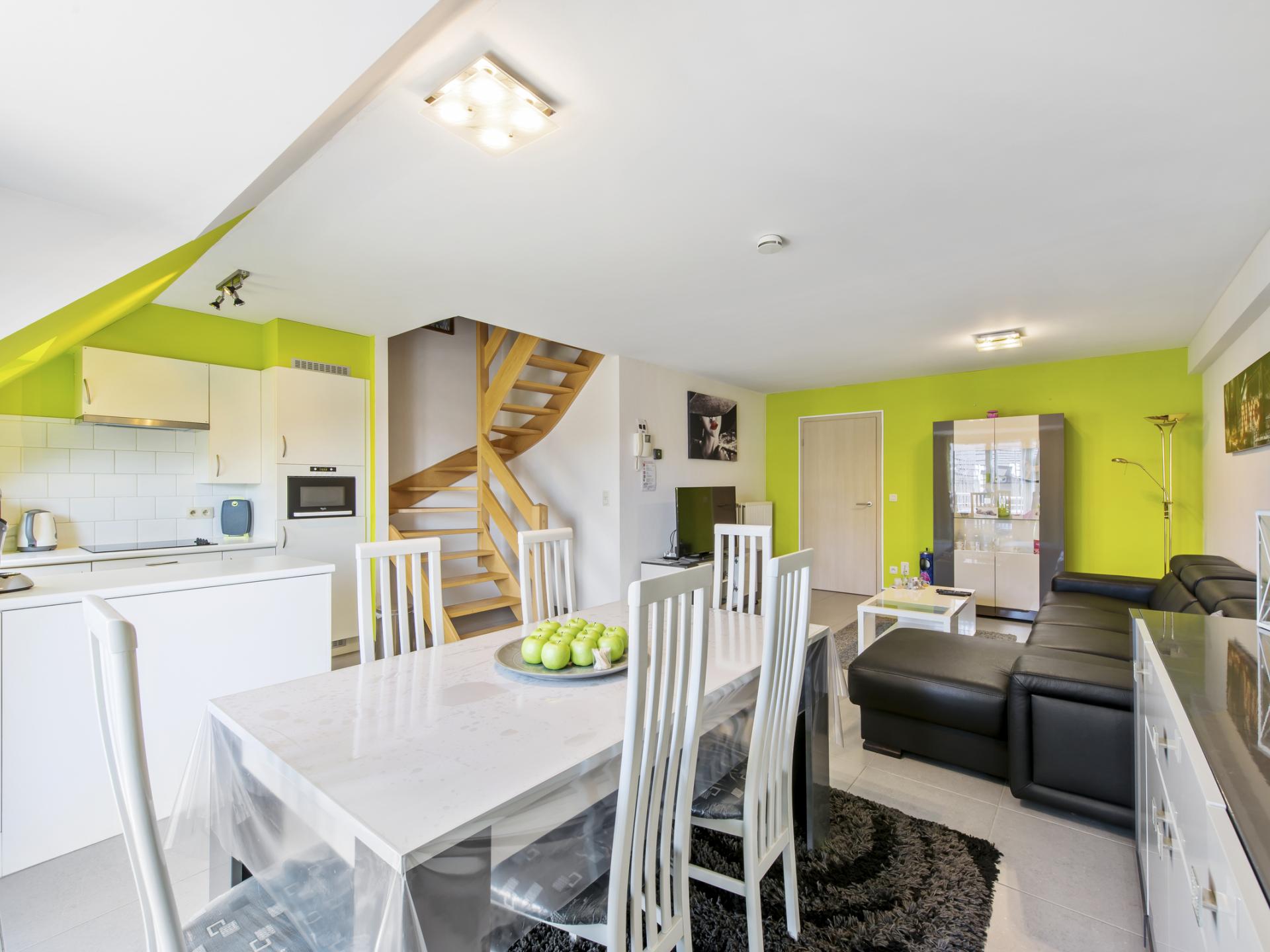Duplexappartement met zicht op de Markt in Blankenberge - foto 3