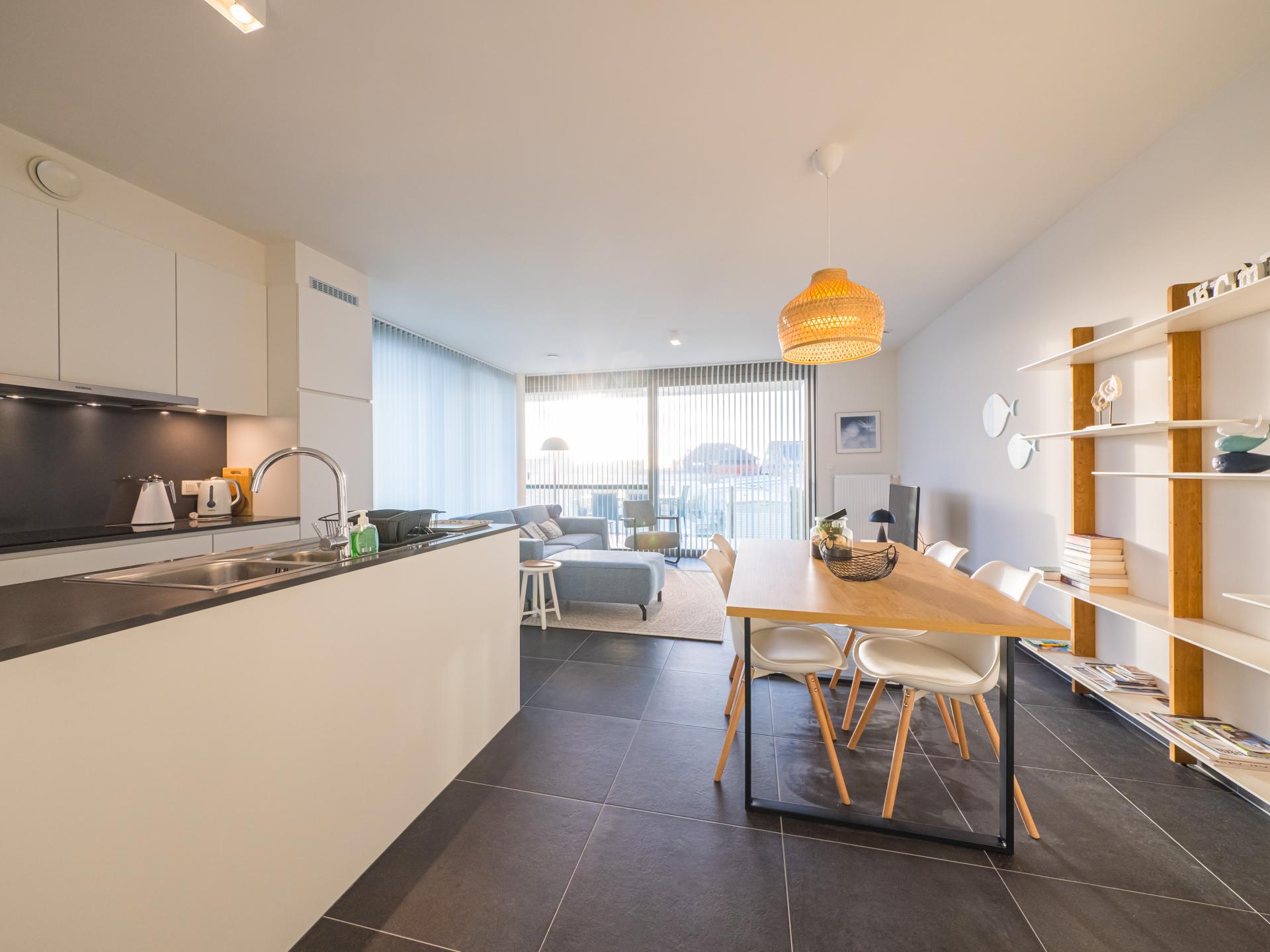 Licht appartement met zonnig terras vlakbij zee in Middelkerke - foto 7