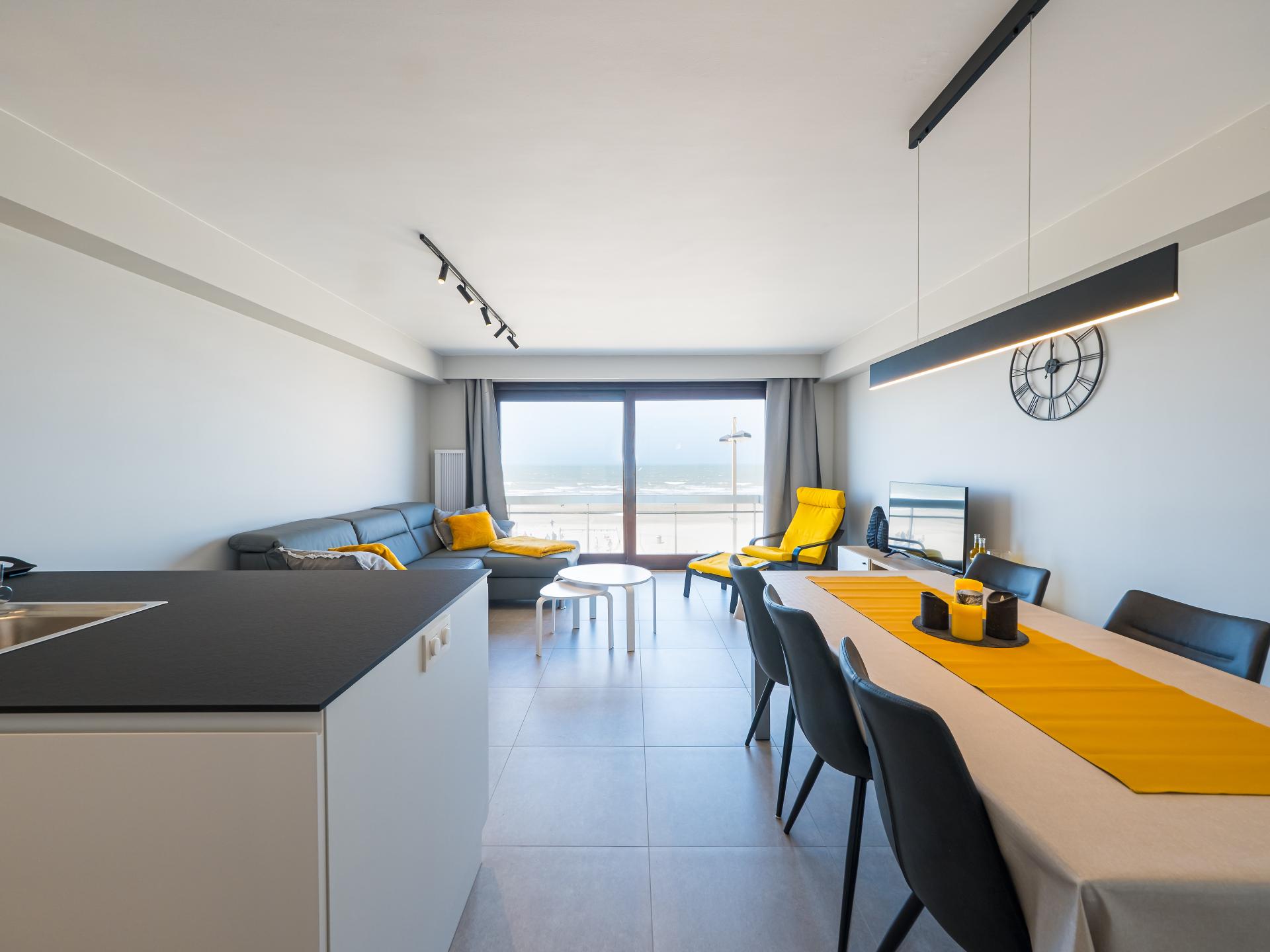 Op 550m van het centrum: ruim appartement met zeezicht in Middelkerke - foto 9