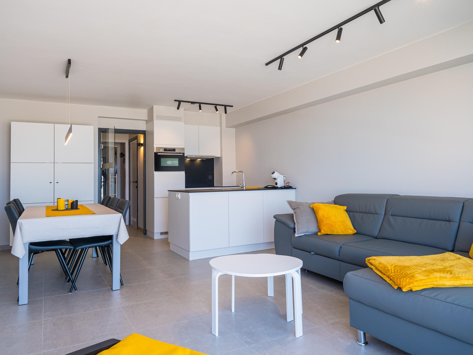 Op 550m van het centrum: ruim appartement met zeezicht in Middelkerke - foto 5
