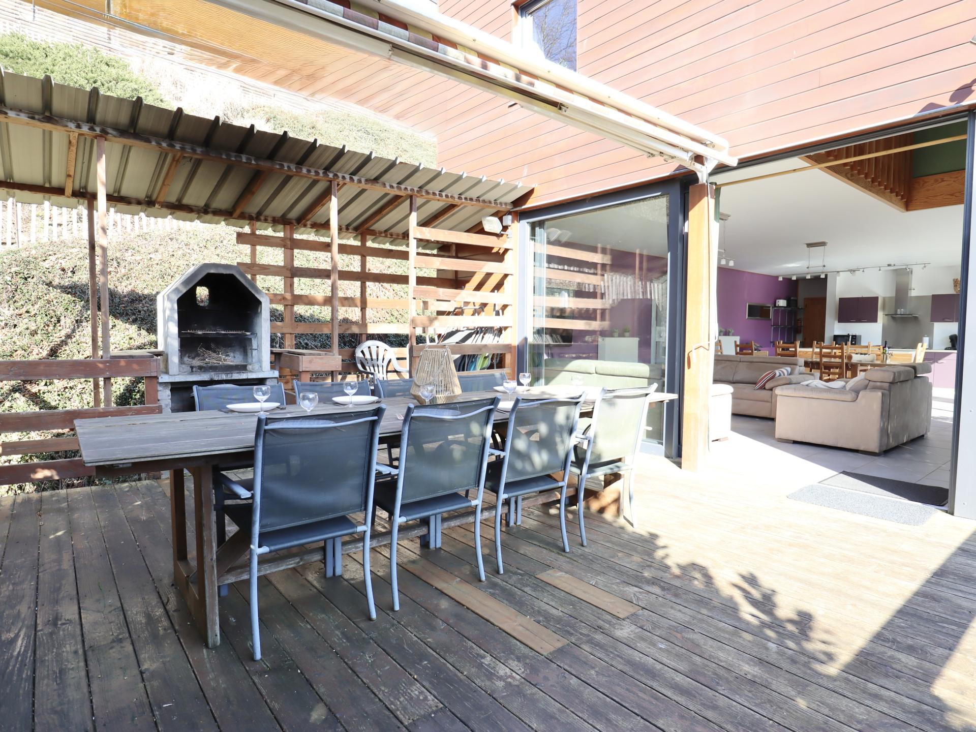 Luxe vakantiehuis aan de rivier in Coo met privé sauna, spa en strand - foto 28