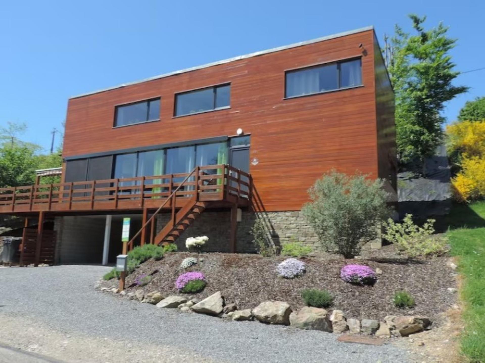 Luxe vakantiehuis aan de rivier in Coo met privé sauna, spa en strand - foto 3