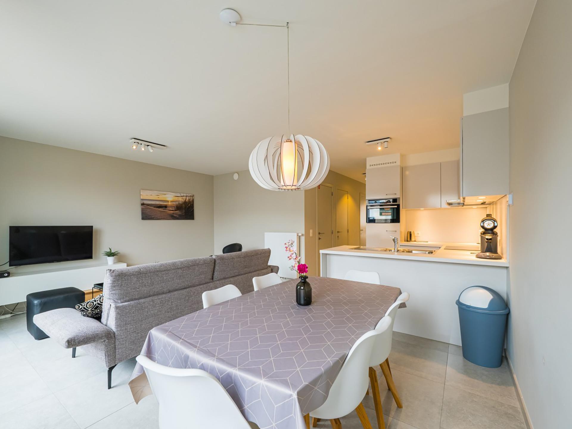 Licht appartement in Middelkerke met terras en zijzeezicht - foto 3