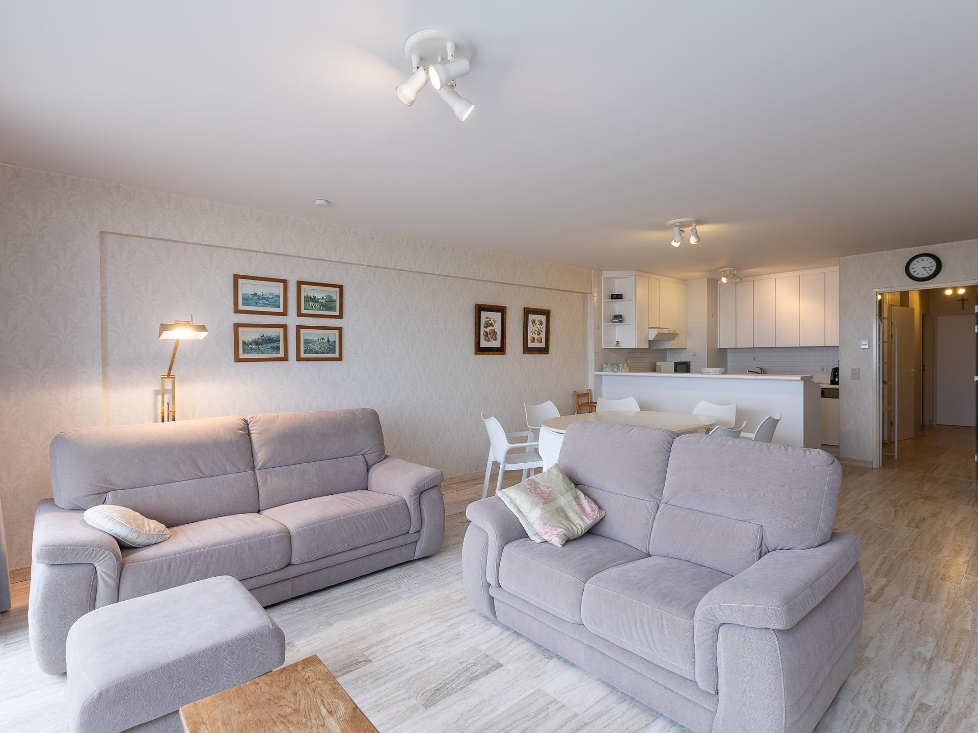 Charmant appartement met zeezicht in hartje Middelkerke voor 8 personen - foto 4