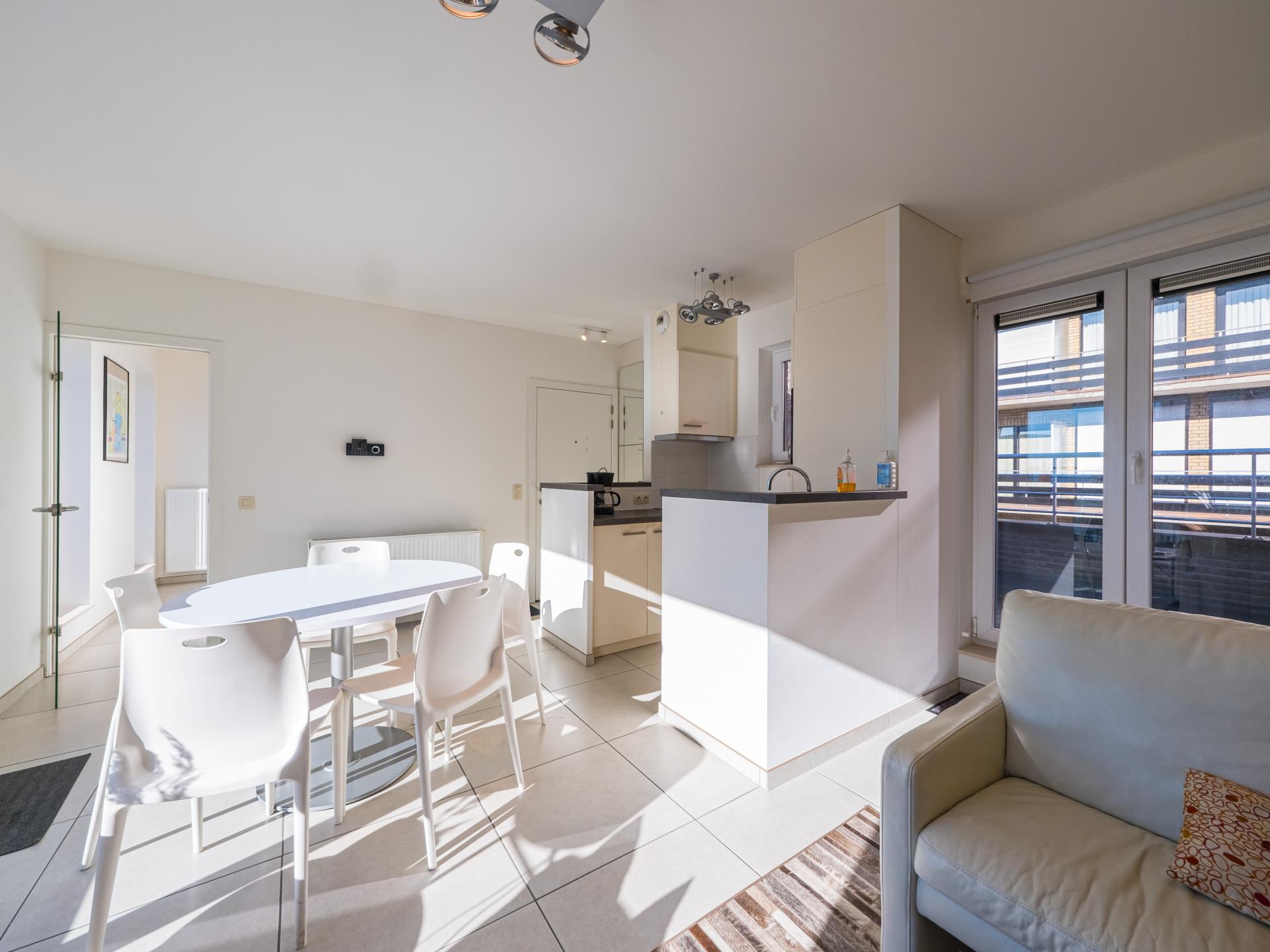 Penthouse Middelkerke: 2 terrassen vlakbij zee, 4 personen - foto 6