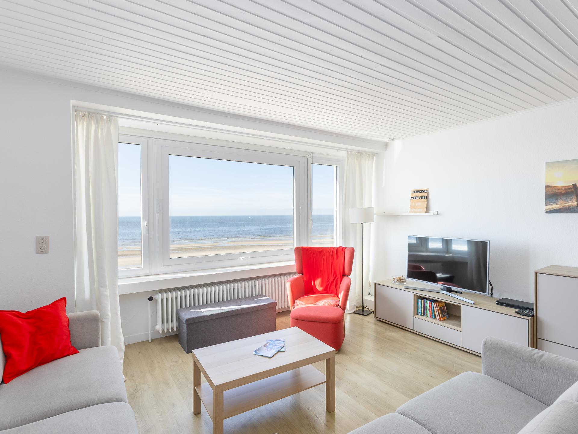 Zonovergoten appartement met panoramisch zeezicht in Middelkerke - foto 1