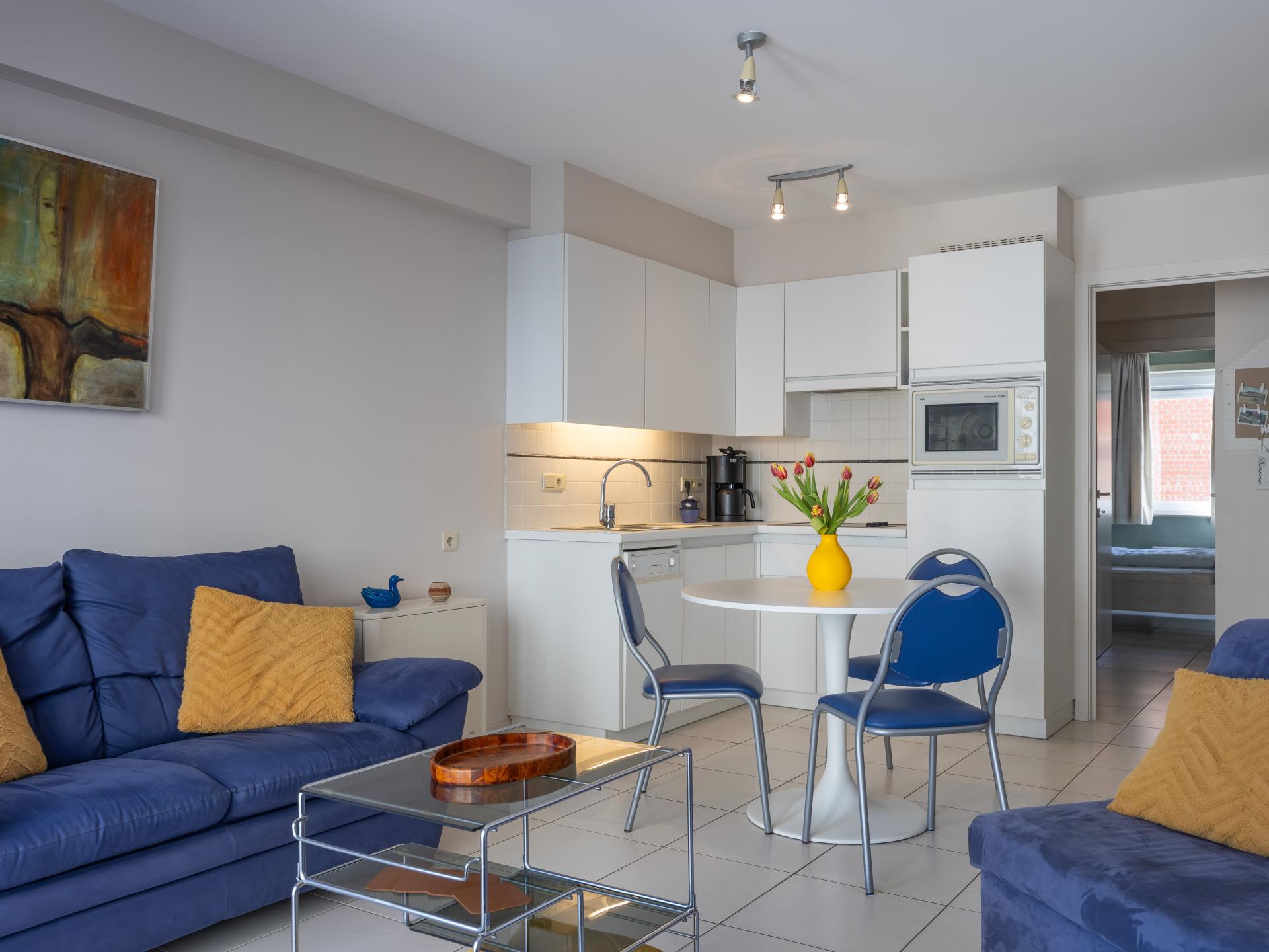 4-persoons appartement met zeezicht in centrum Middelkerke · 65 m² - foto 5