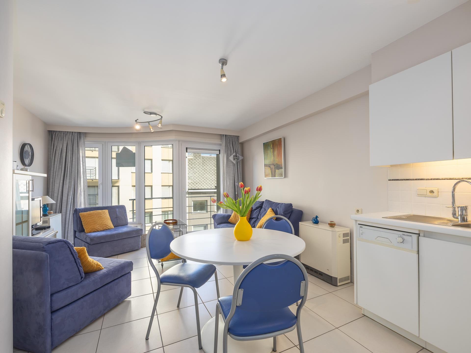 4-persoons appartement met zeezicht in centrum Middelkerke · 65 m² - foto 4