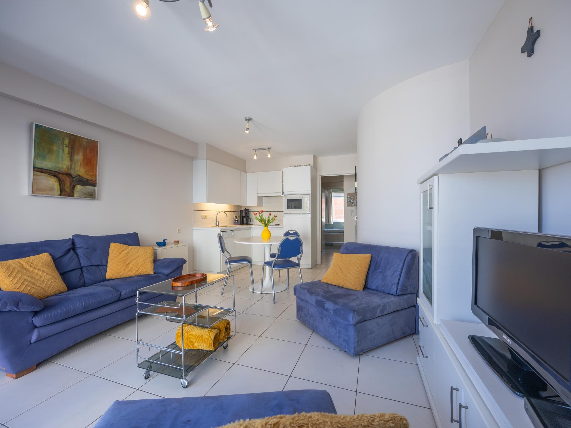 4-persoons appartement met zeezicht in centrum Middelkerke · 65 m² - foto 3