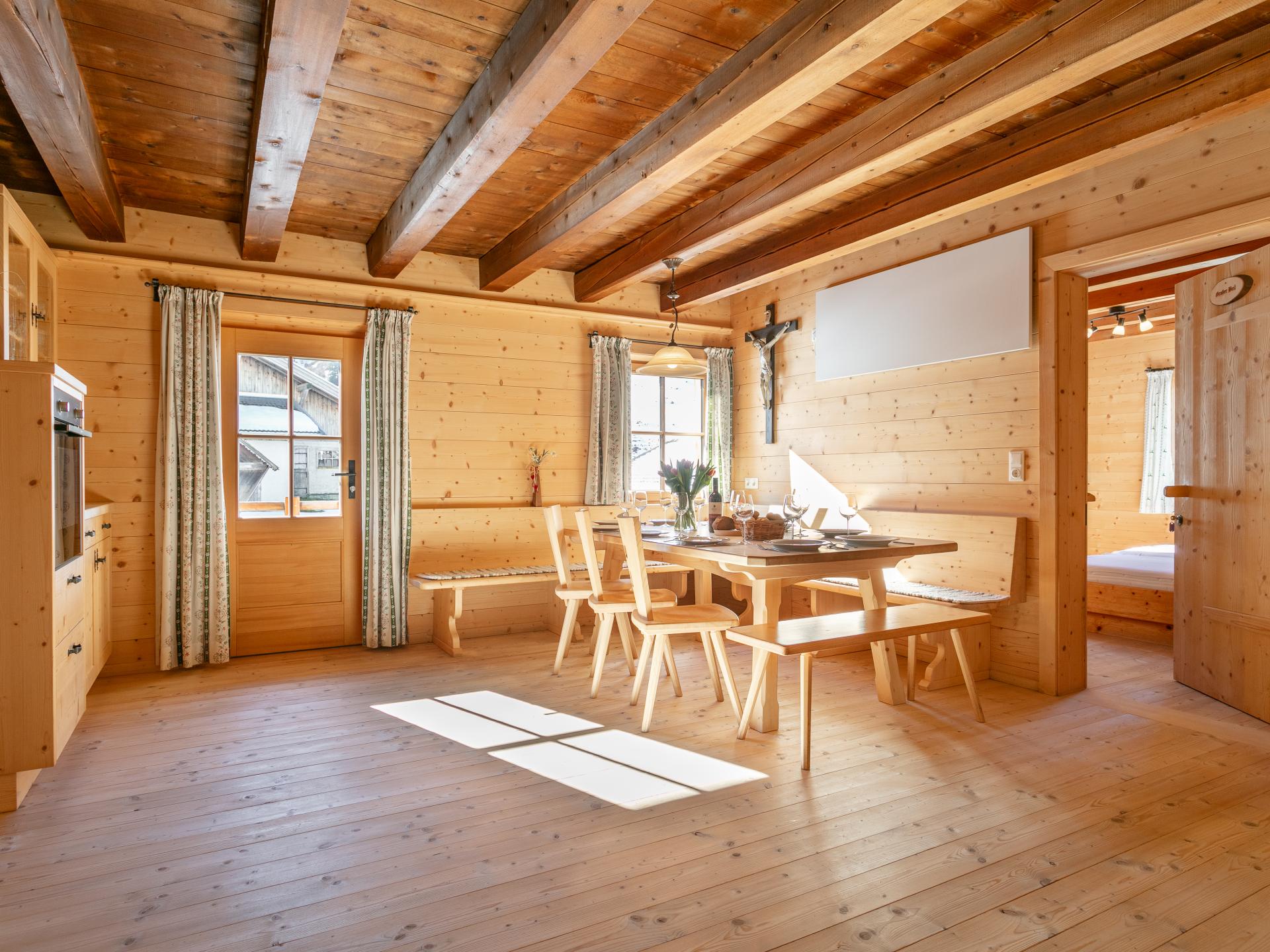 Authentieke houten skihut in Wildschönau voor 10 personen, 2,5 km van de lift - foto 7
