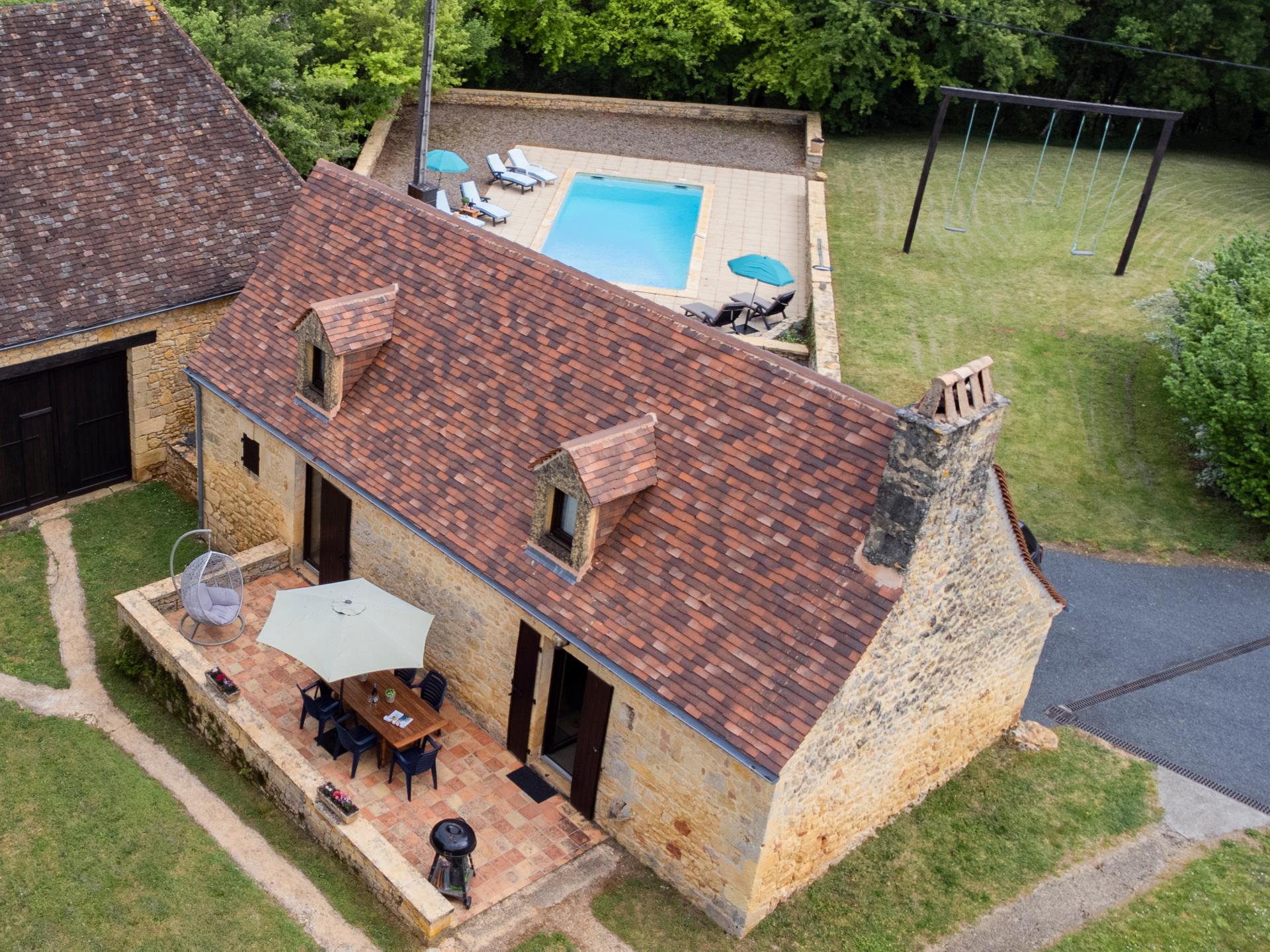 Authentiek plattelandshuis met privézwembad en panoramisch uitzicht in de Dordogne - foto 1