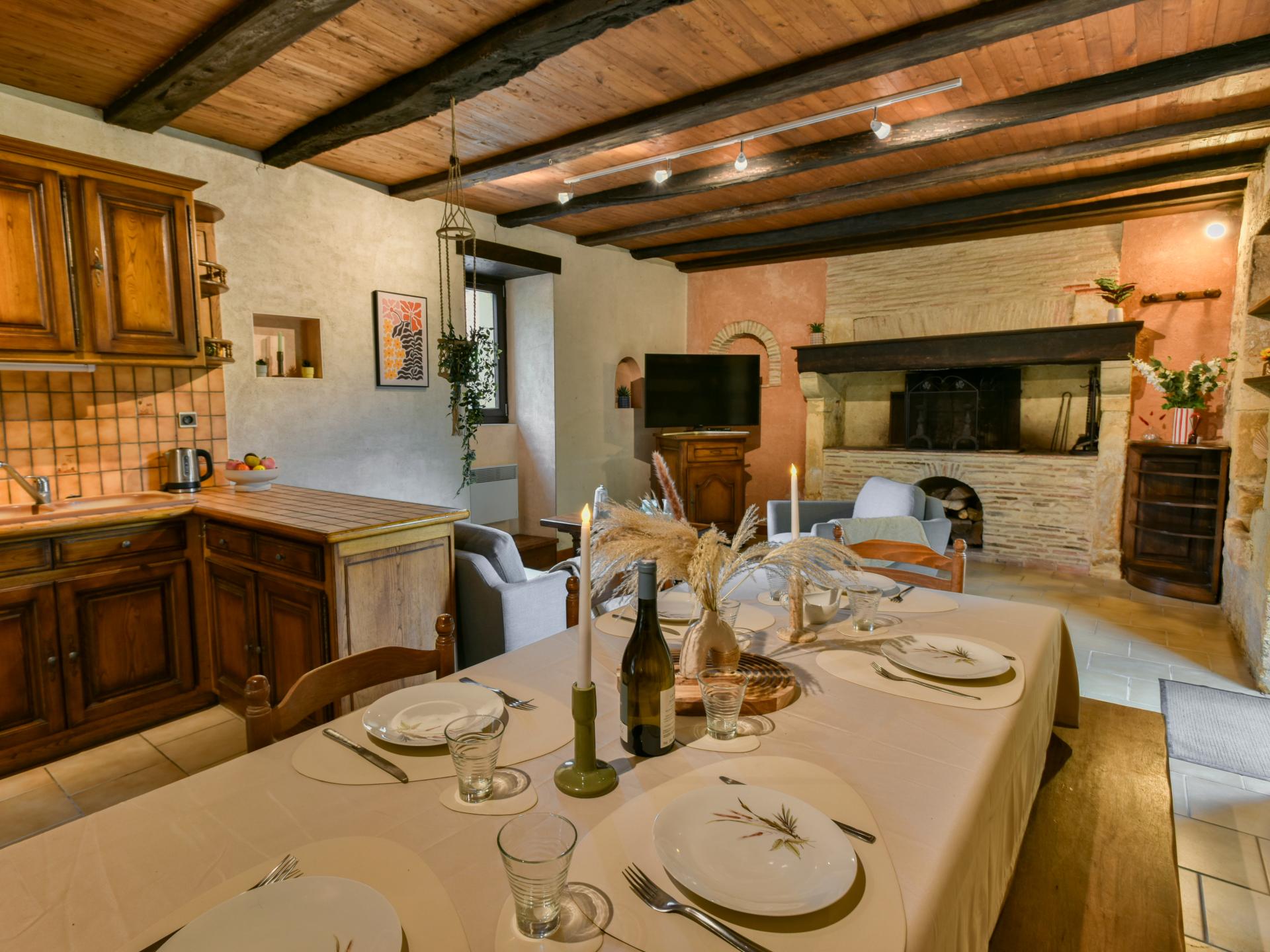 Authentiek plattelandshuis met privézwembad en panoramisch uitzicht in de Dordogne - foto 6