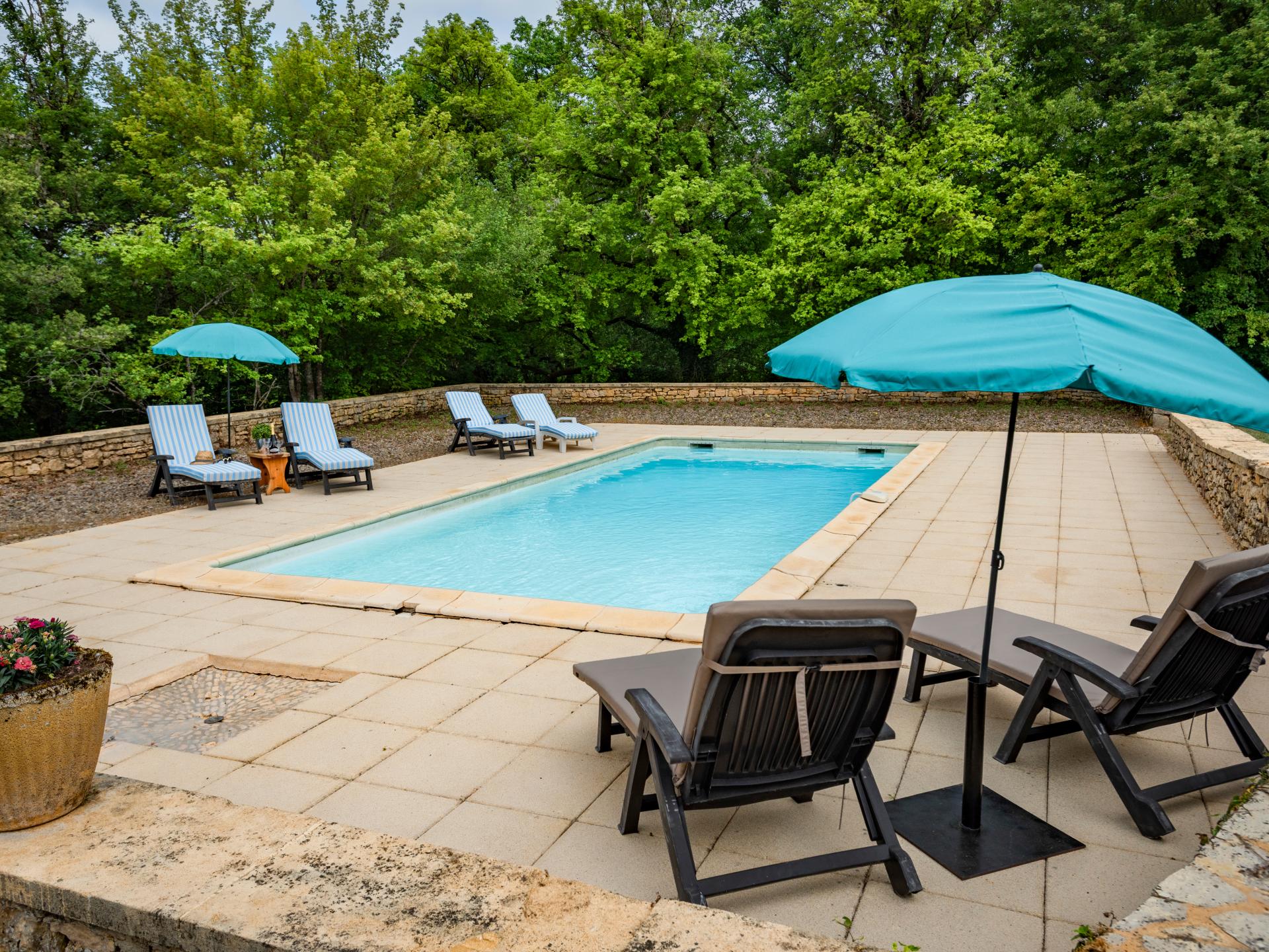 Authentiek plattelandshuis met privézwembad en panoramisch uitzicht in de Dordogne - foto 9