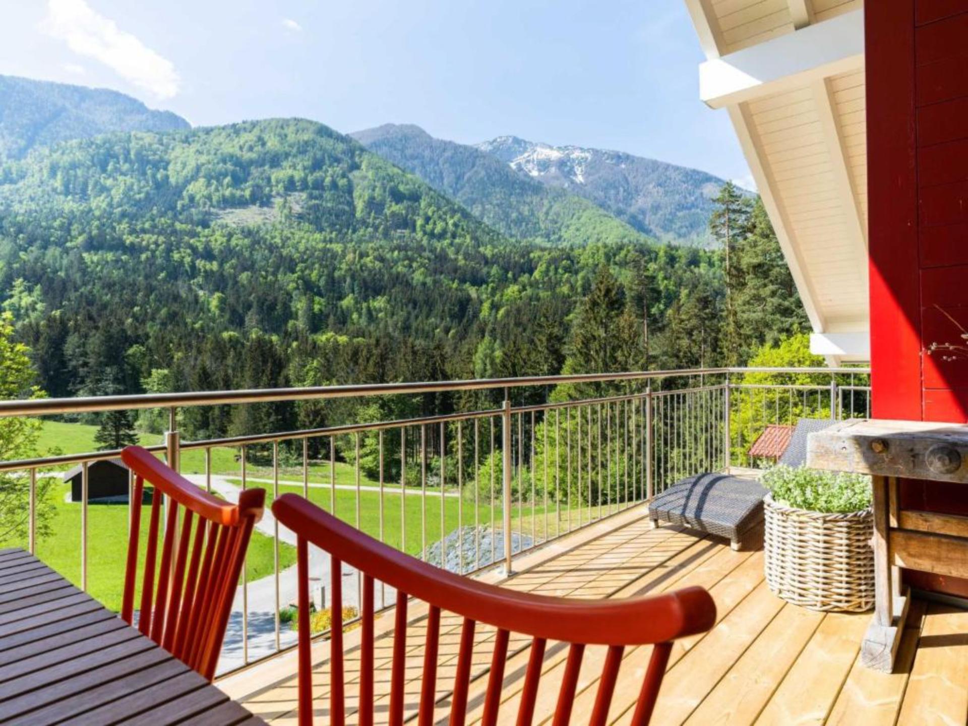 Ruim appartement met sauna bij meer en skigebied Petzen - foto 11