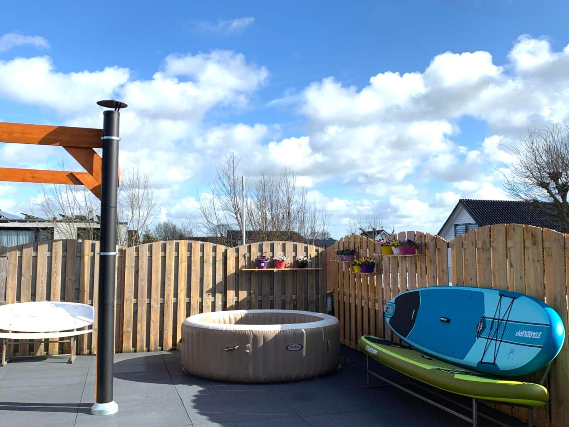 Groepsappartement Kaag: dakterras met spa-bad en watersport aan de haven - foto 2