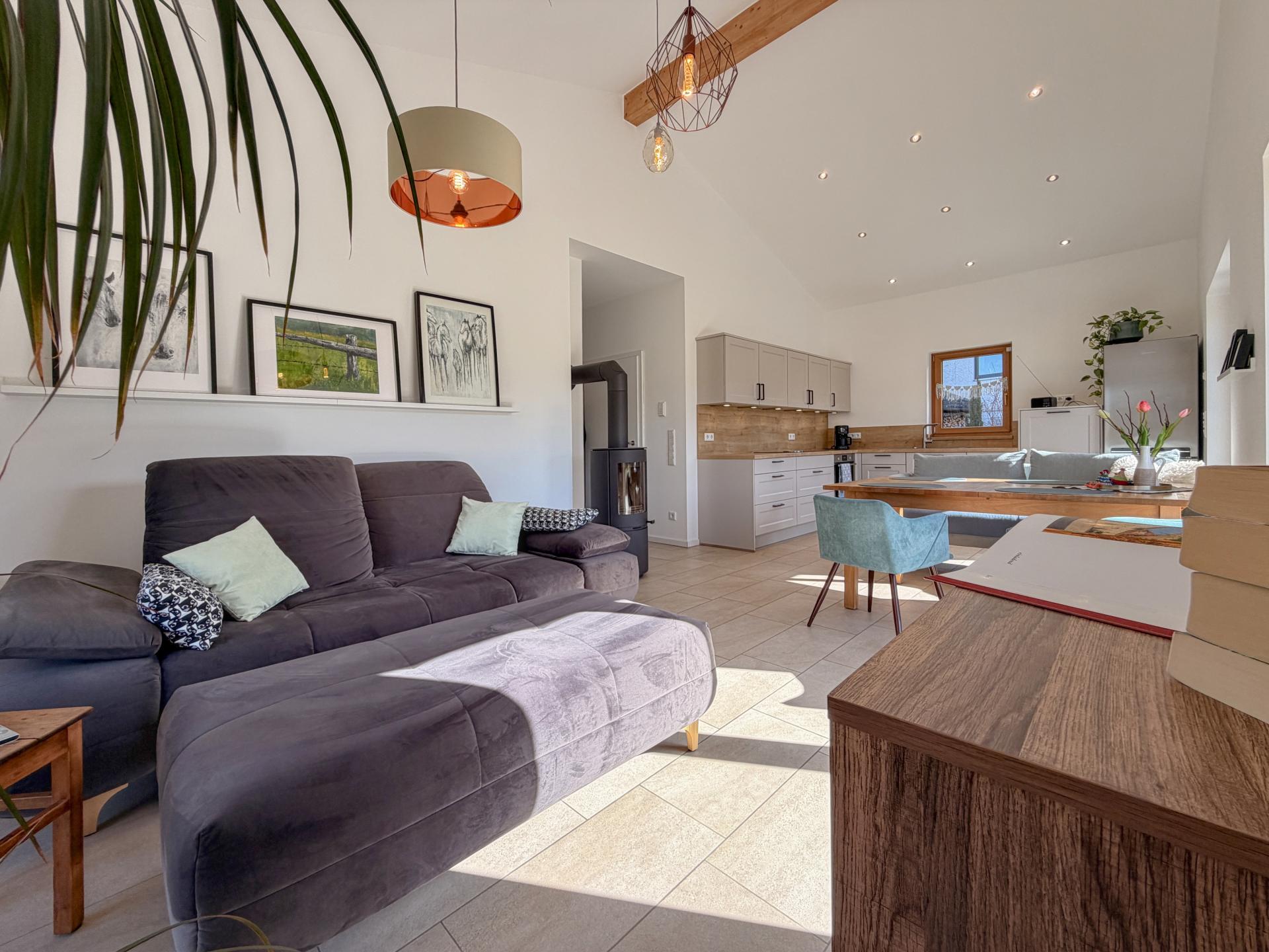 Modern vrijstaand vakantiehuis in Beieren met terras en tuin - foto 3