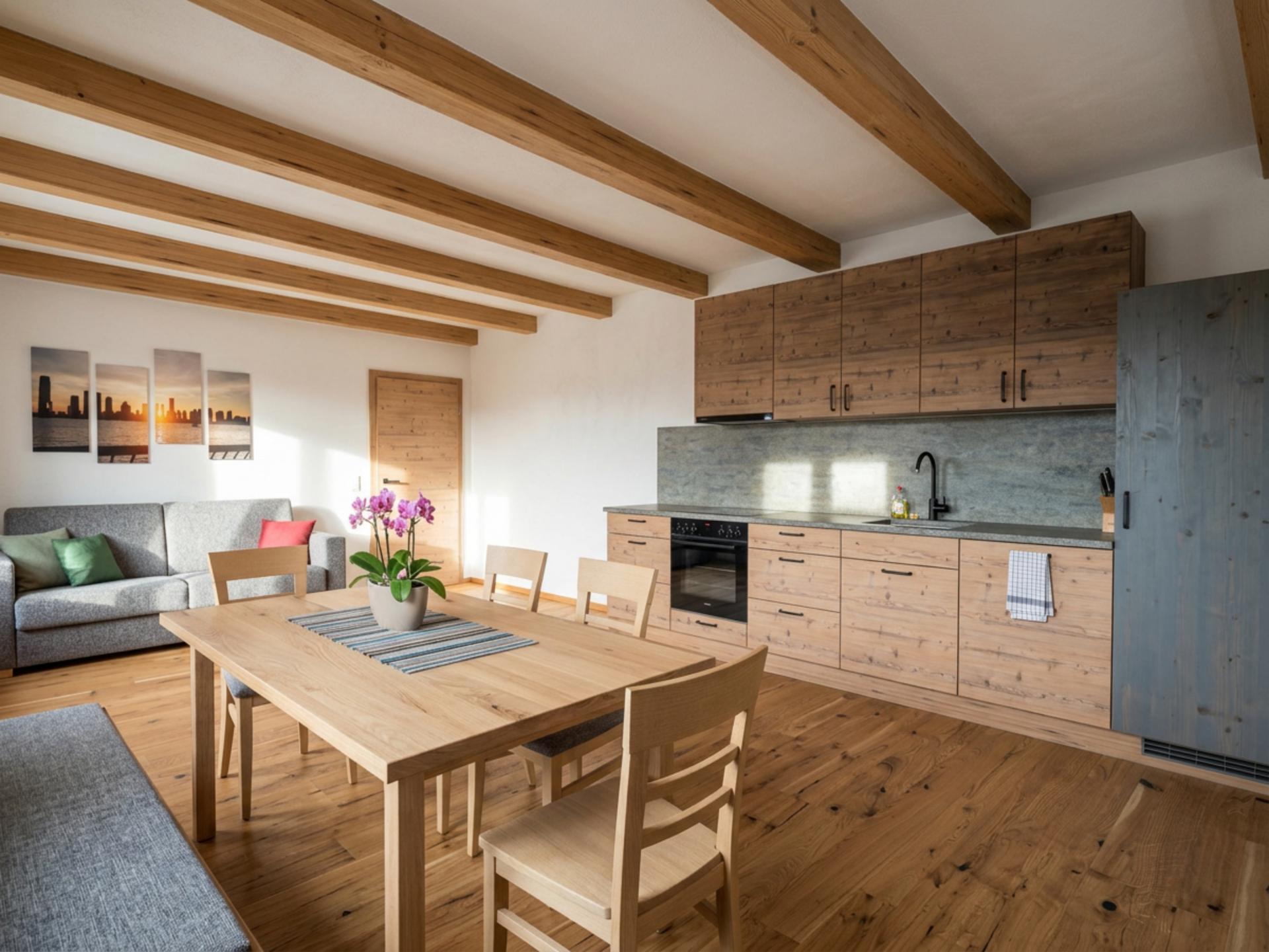Modern appartement op idyllische boerderij in natuurgebied Schwemm bij Walchsee - foto 3