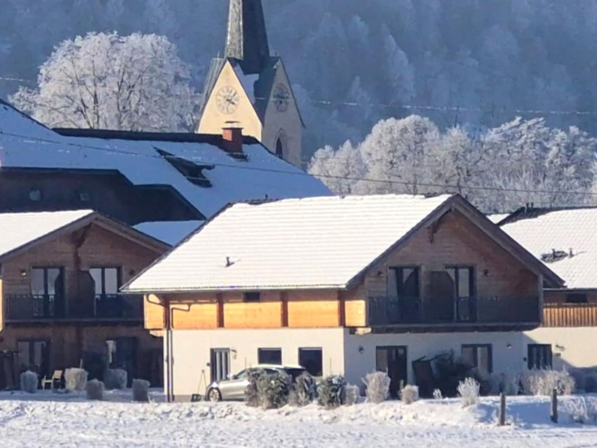 Chalet met Sunshower en panoramisch uitzicht op bergen en de Gail in Rattendorf - foto 28