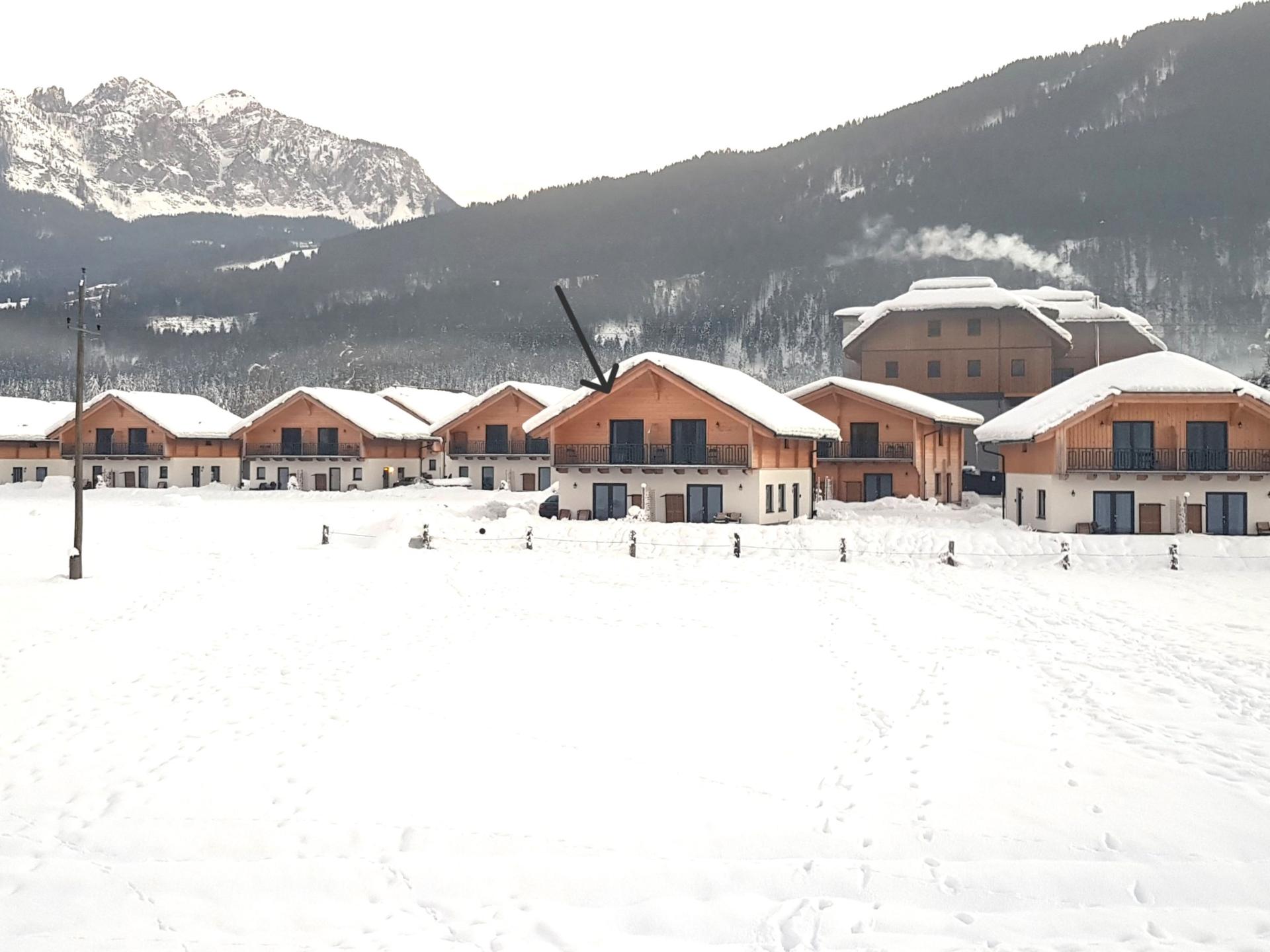 Chalet met Sunshower en panoramisch uitzicht op bergen en de Gail in Rattendorf - foto 26